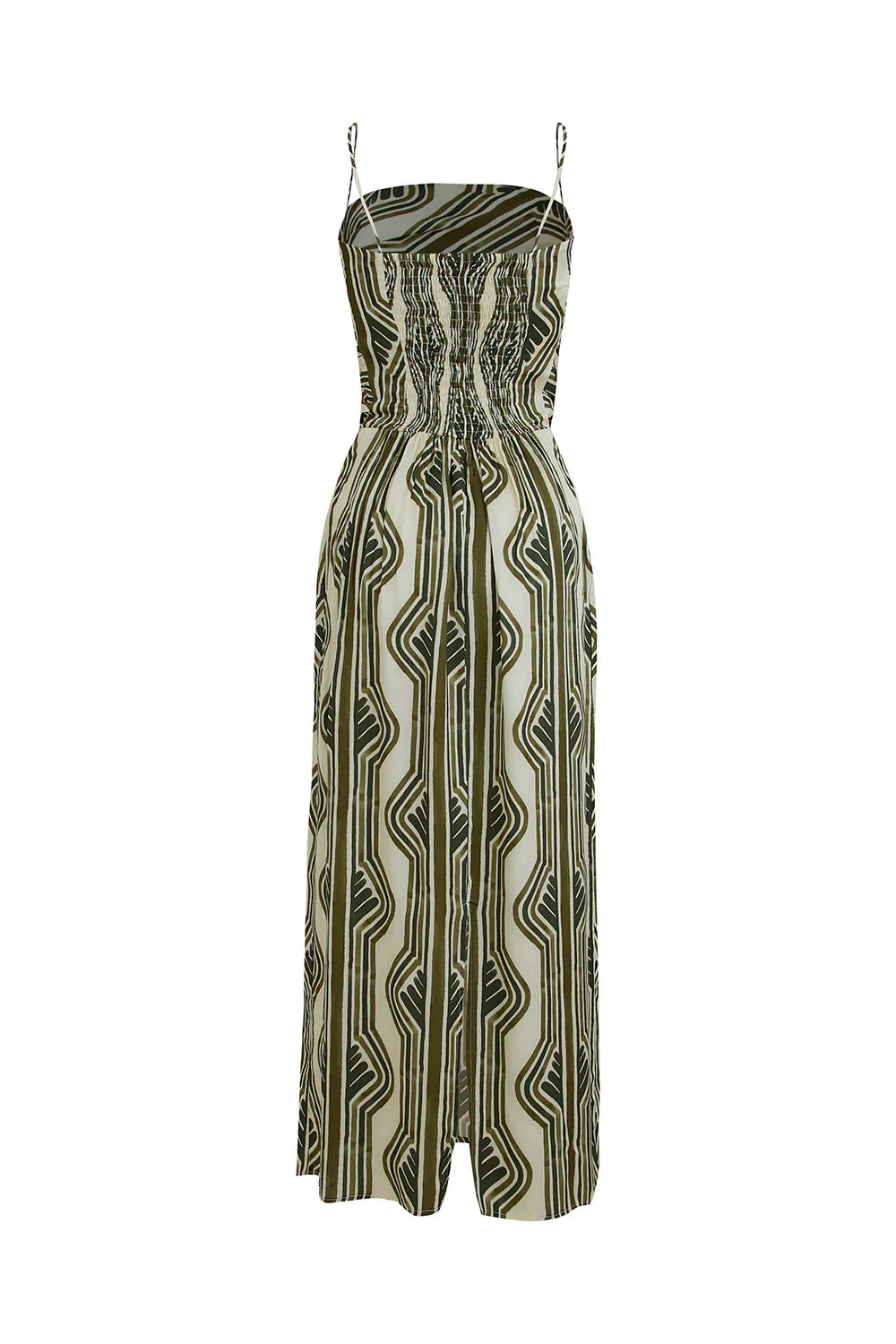 Vestido Zafira Verde Oliva