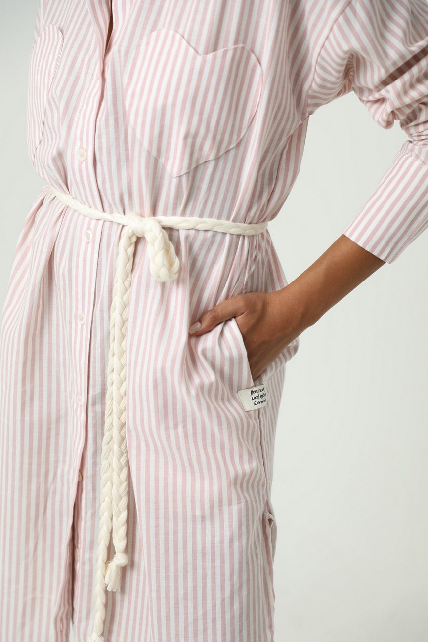 Vestido Goddess  Rayas