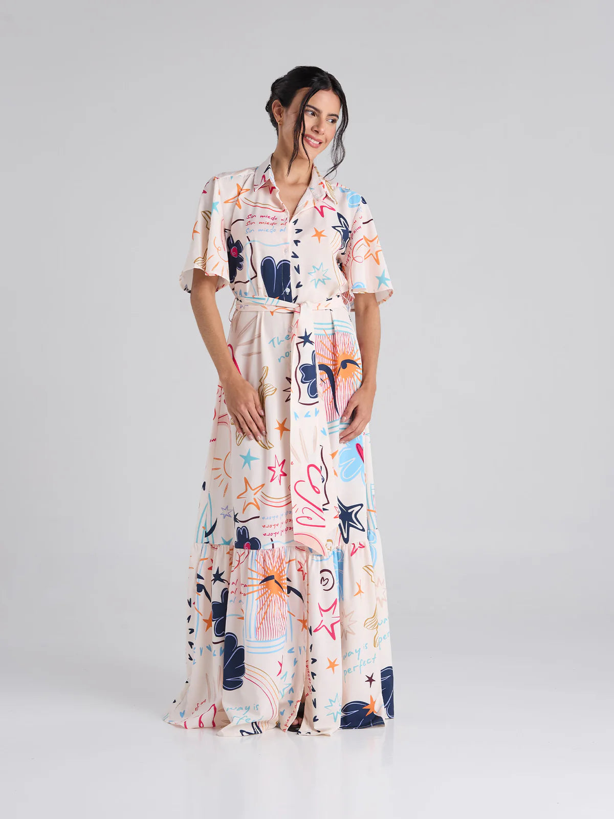 Maxi Vestido Happy Life