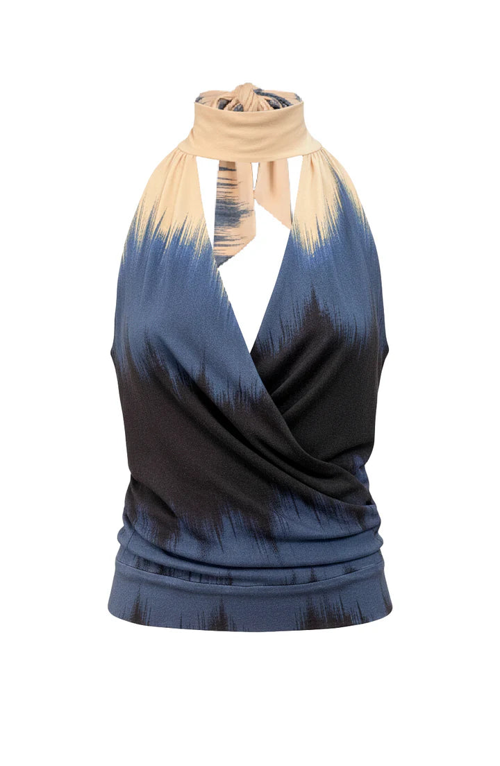 Blusa Vivienne Tye Dye Navy