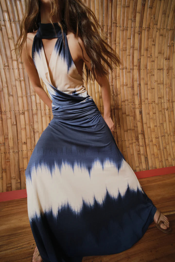 Blusa Vivienne Tye Dye Navy