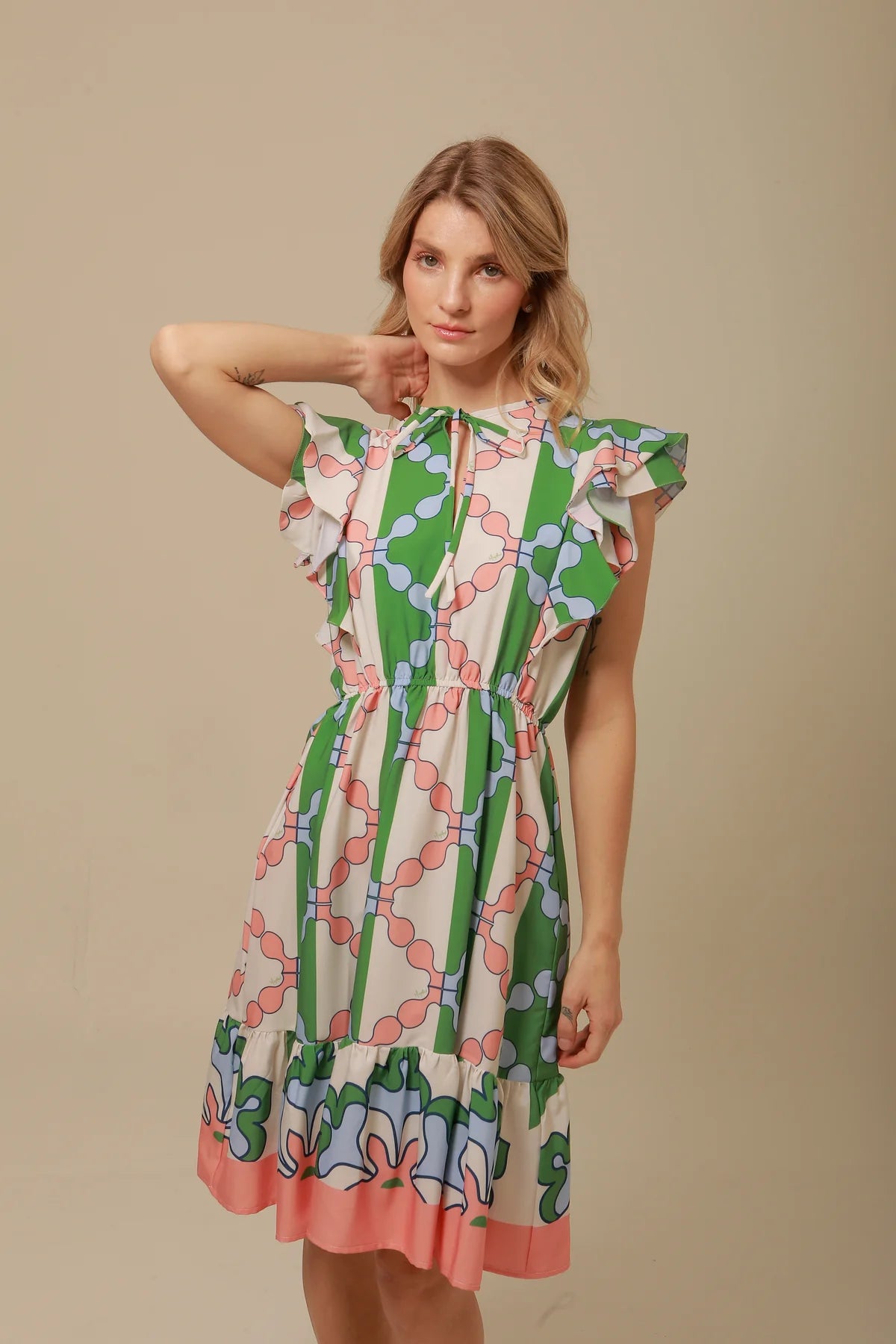 Mini Vestido Pierina LA VI BY MAJO MINI VESTIDOS Malva CO