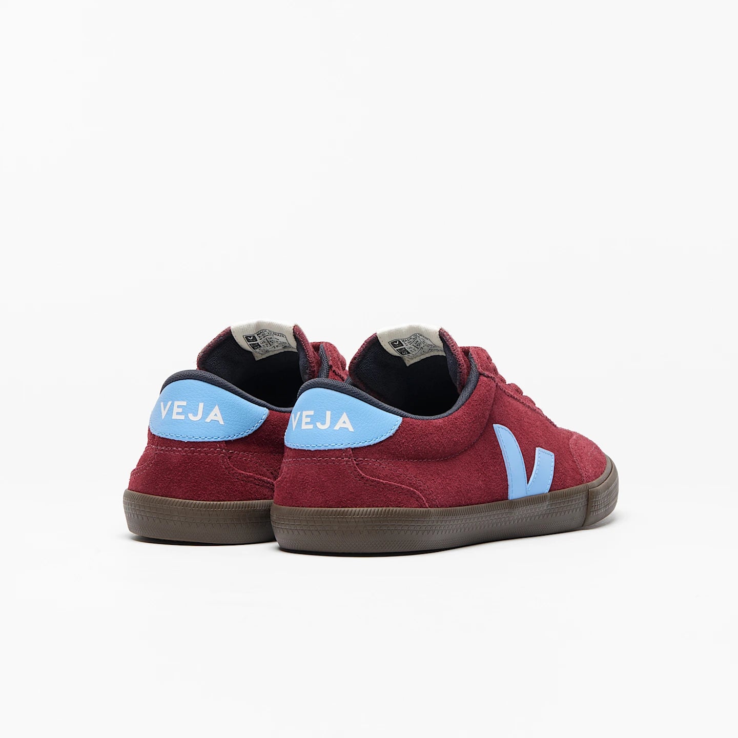 Tenis Veja De Hombre Volley Suede Grenat Aqua Eagle