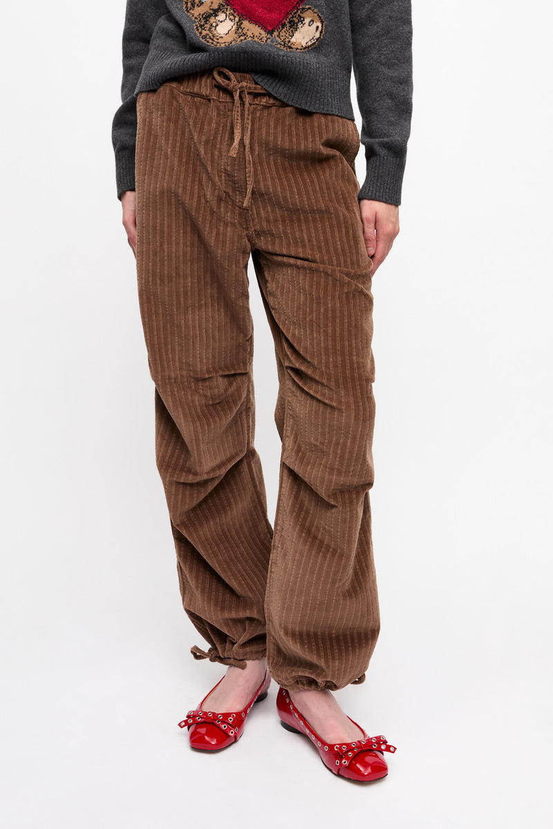 Pantalón De Pana Con Cordón