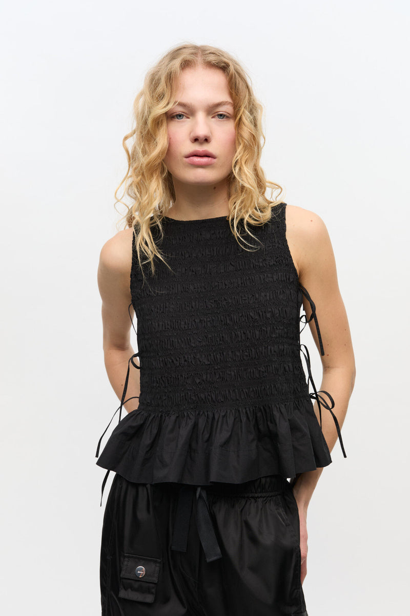 Blusa Smock Tie