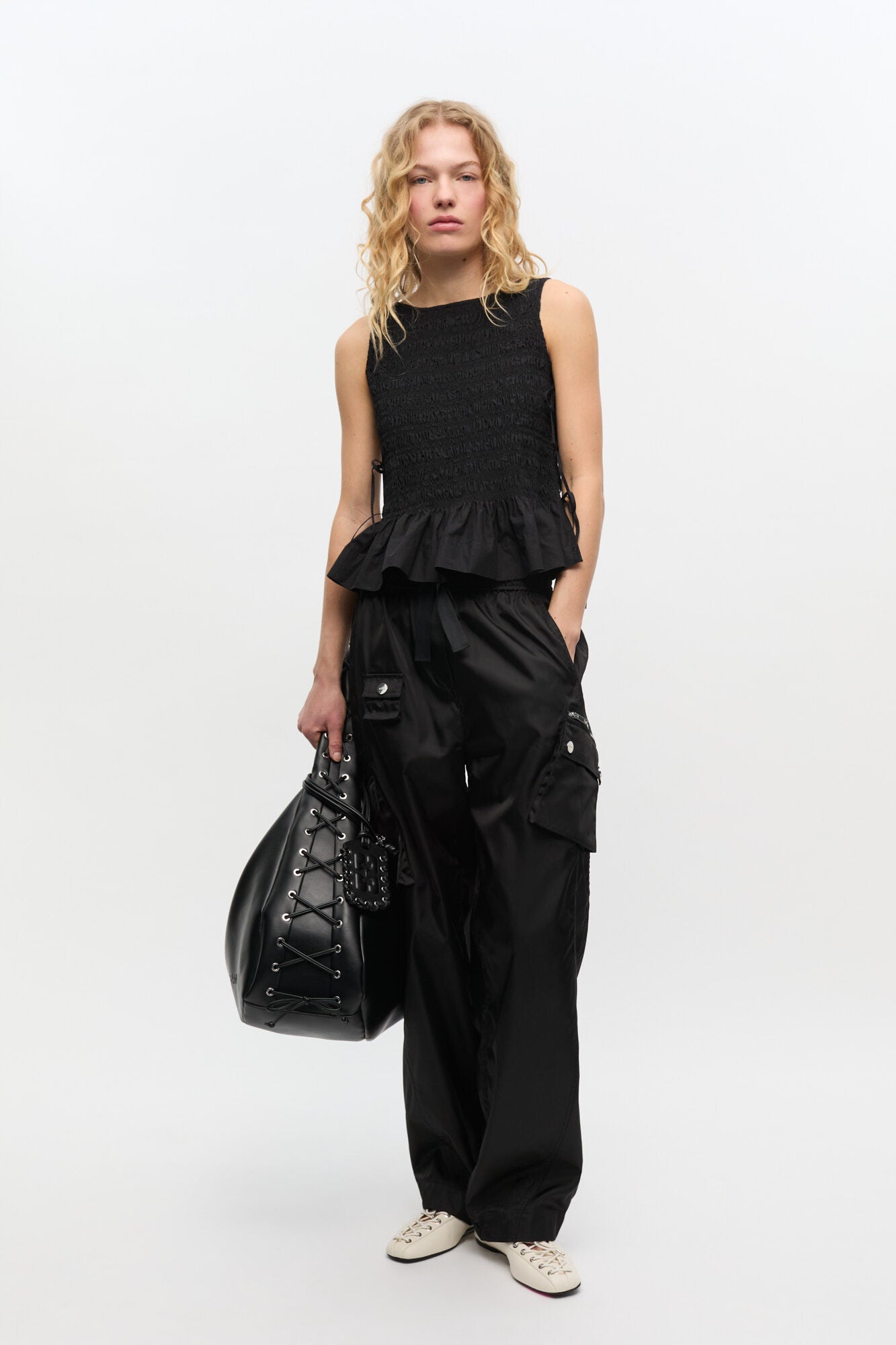 Blusa Smock Tie
