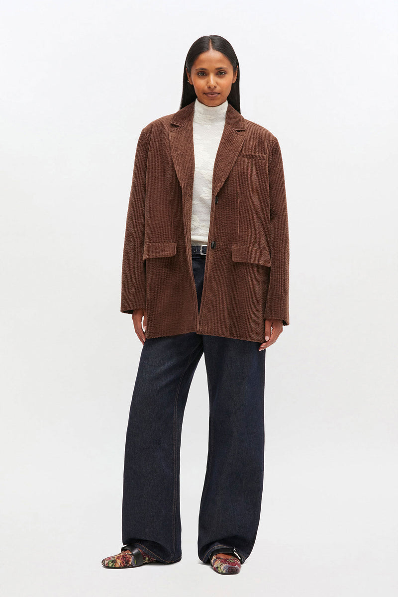 Blazer Corduroy Seersucker