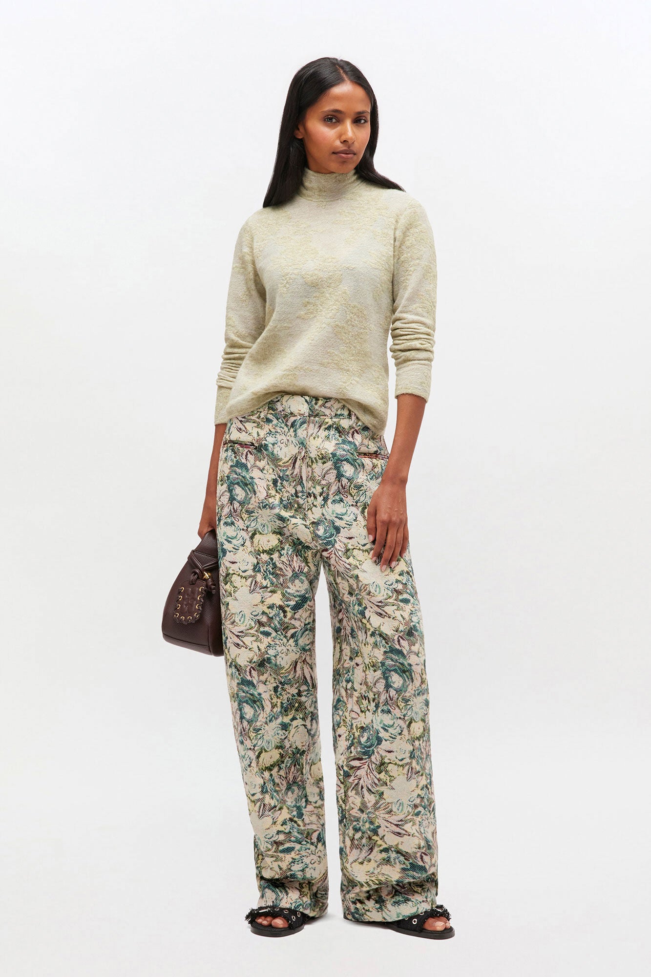 Pantalon Jacquard Tapestry