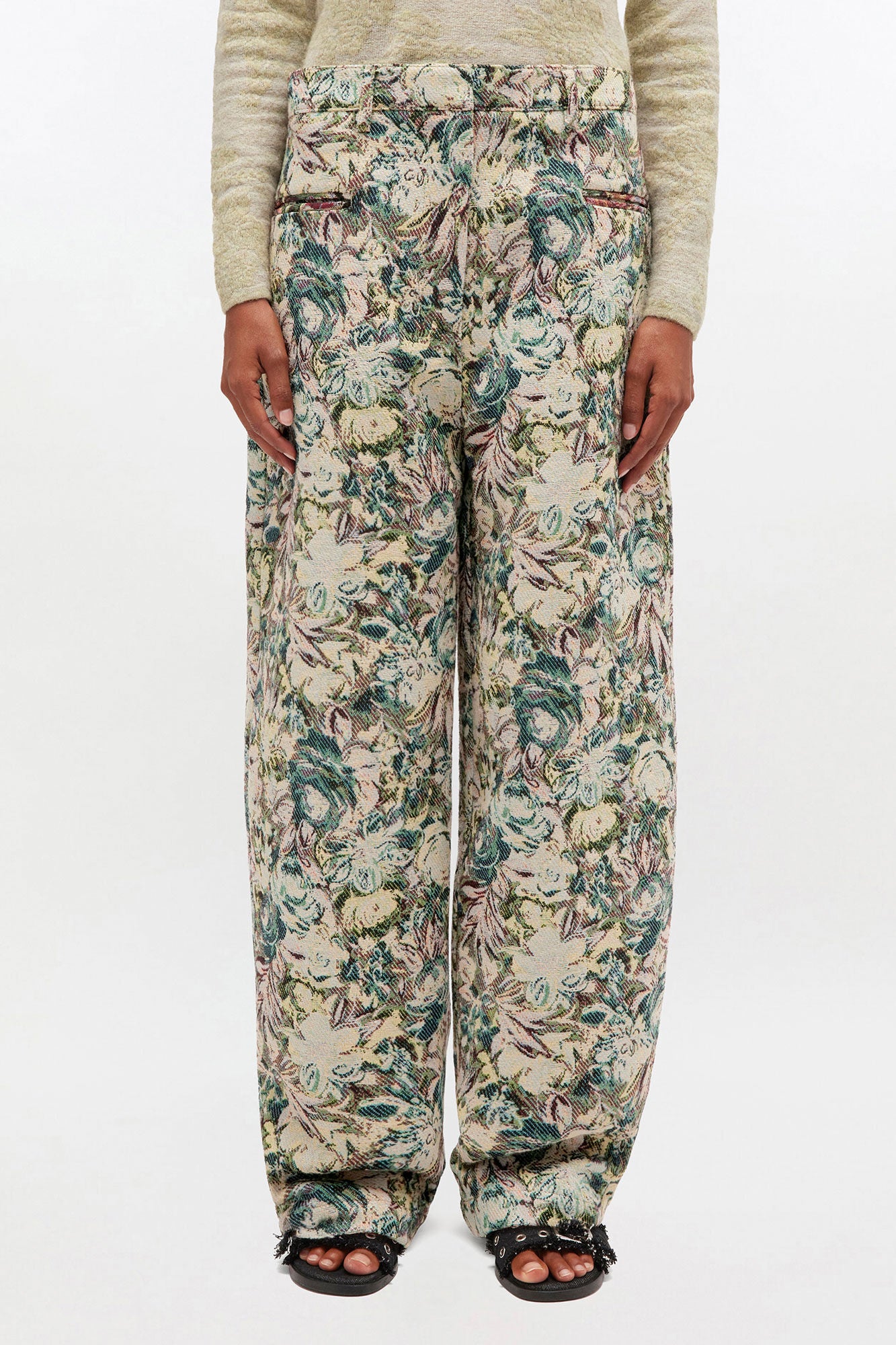 Pantalon Jacquard Tapestry