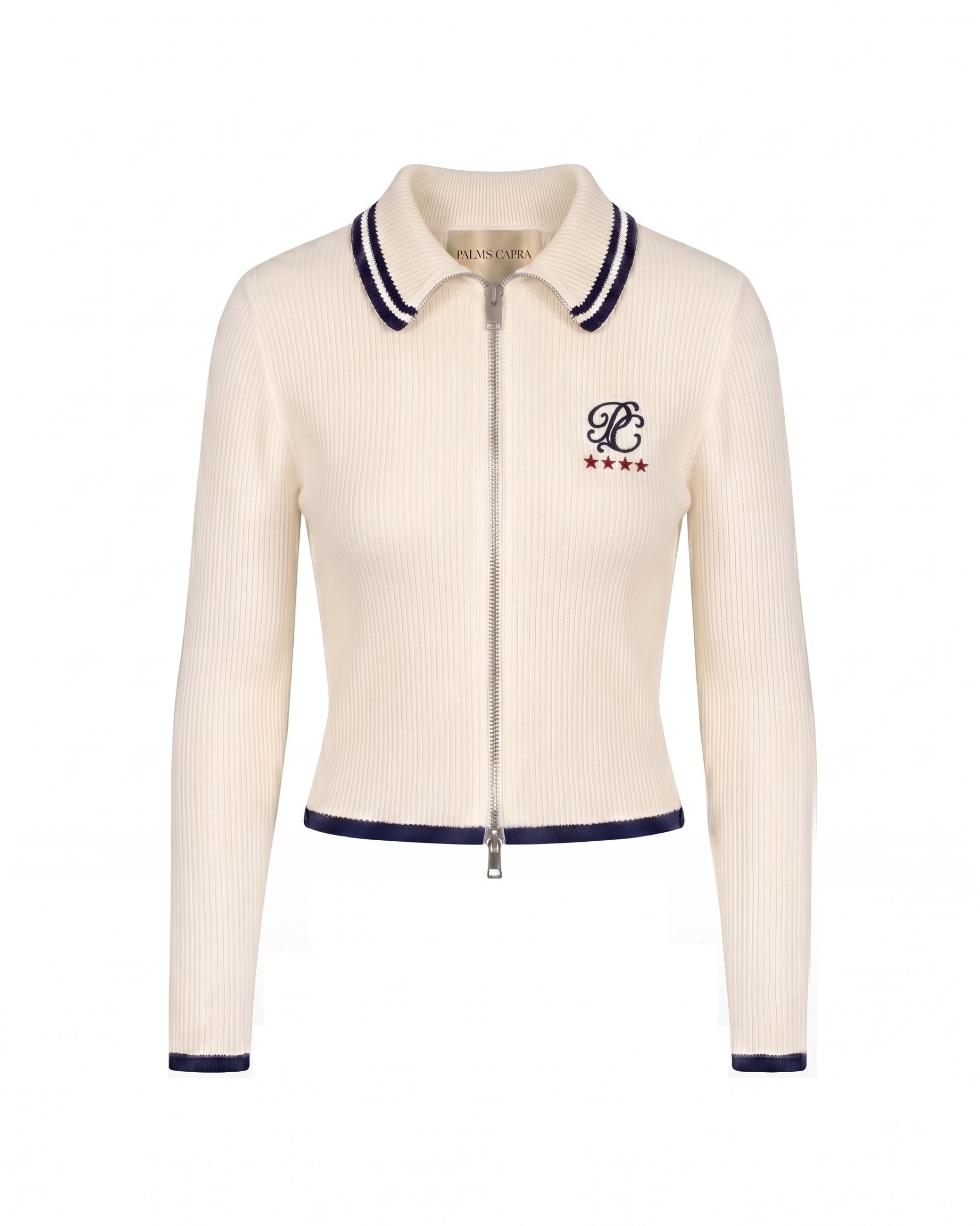Jersey Knit Fullzip Monogram