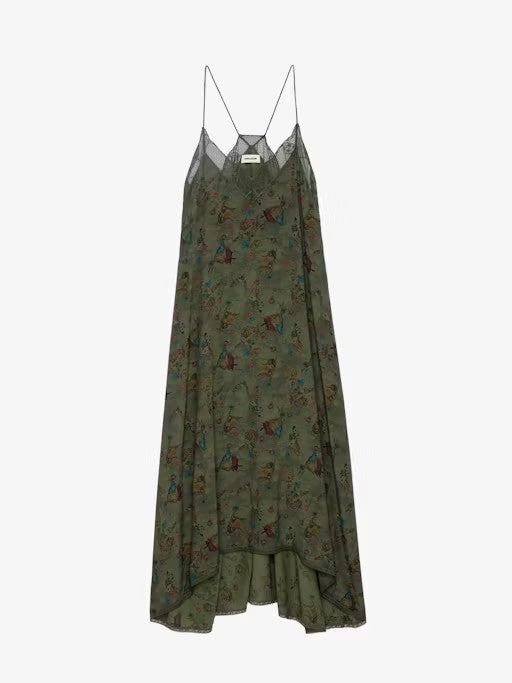 Vestido Risty ZADIG ET VOLTAIRE MIDI VESTIDOS Malva CO