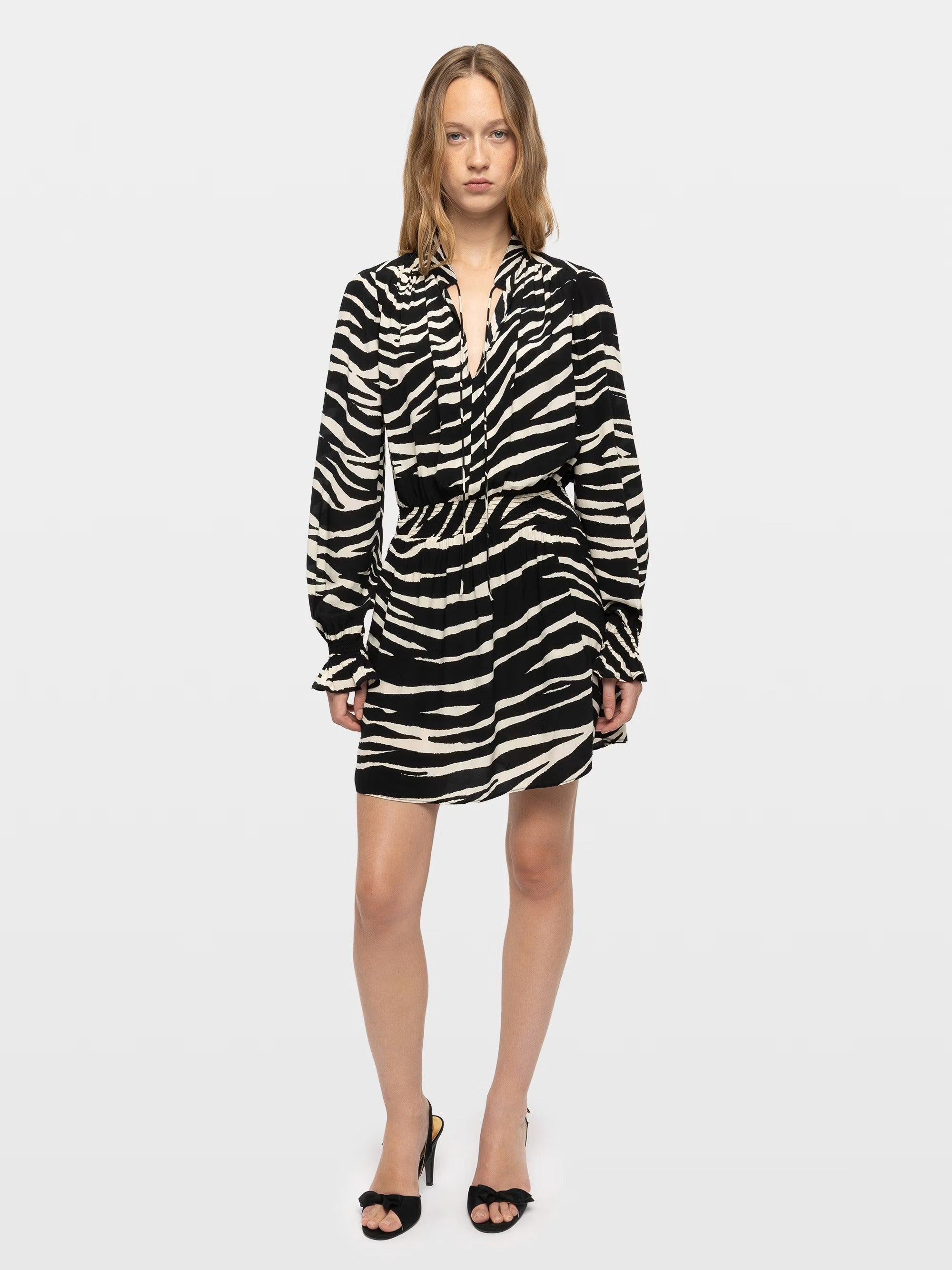 Mini Vestido Rayados Soft Zebra
