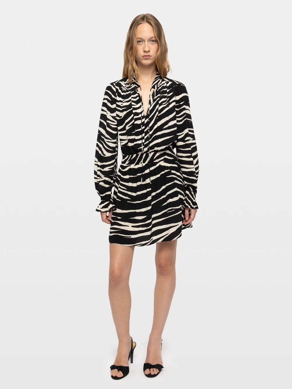 Mini Vestido Rayados Soft Zebra