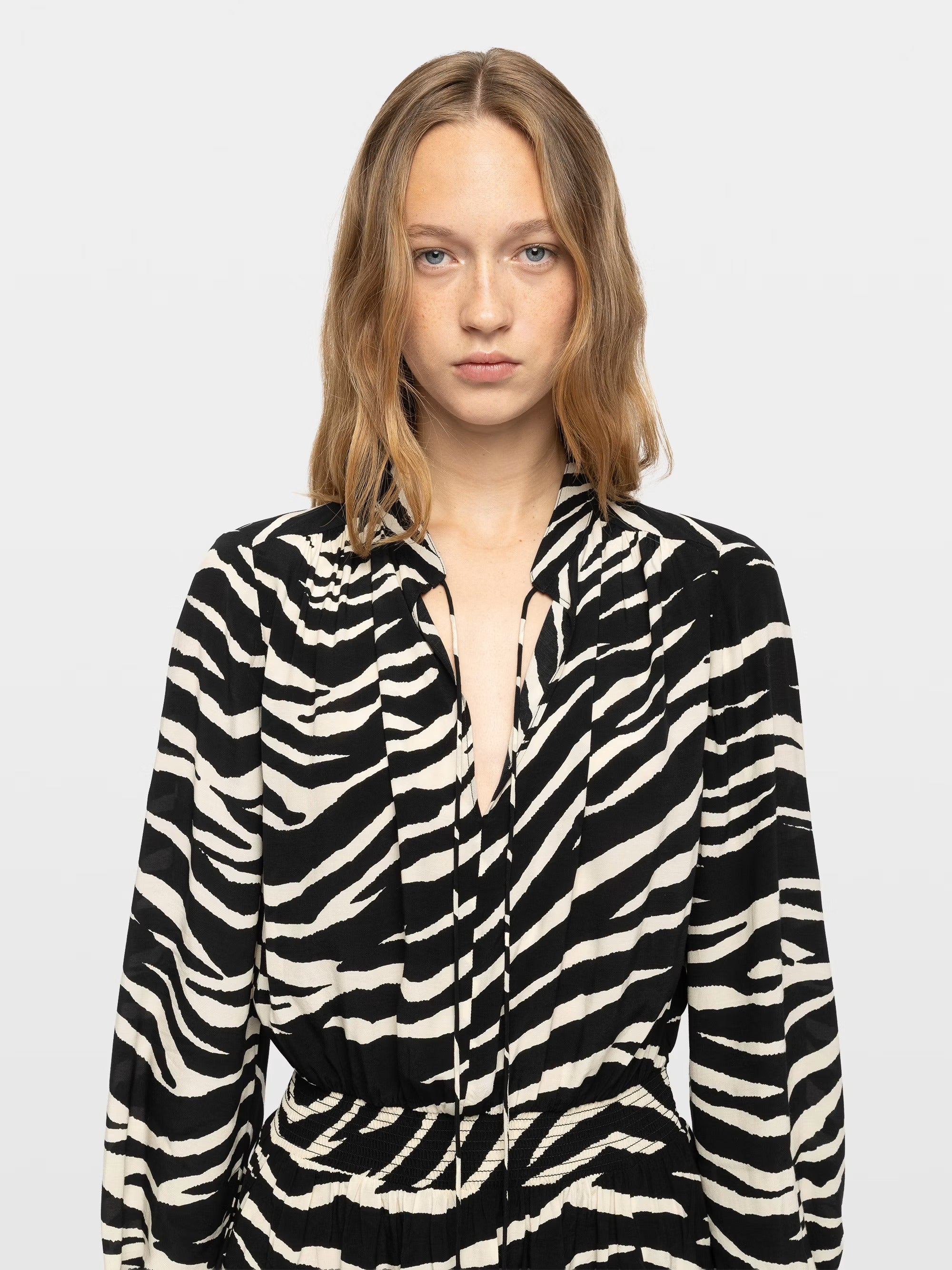 Mini Vestido Rayados Soft Zebra