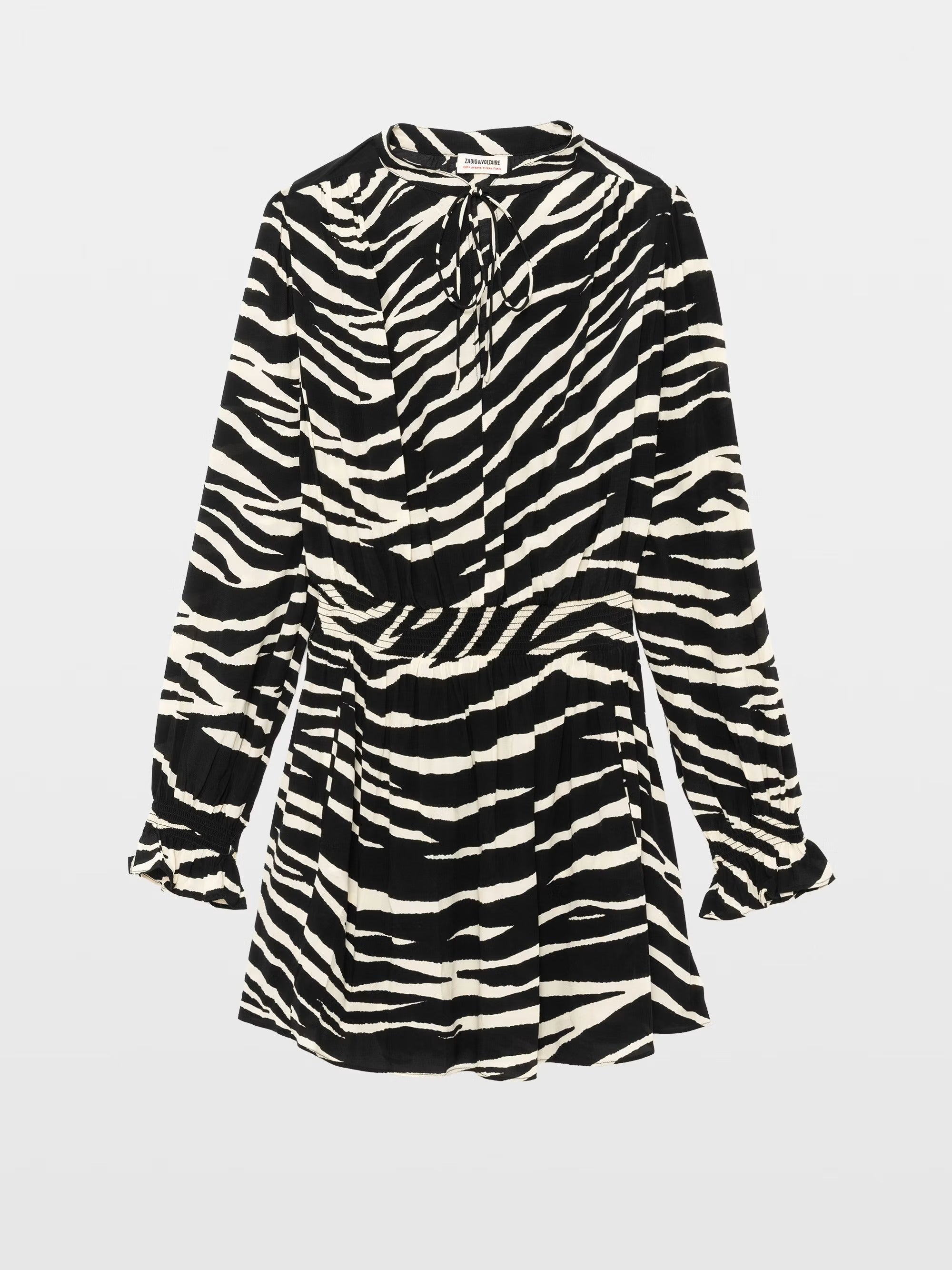 Mini Vestido Rayados Soft Zebra