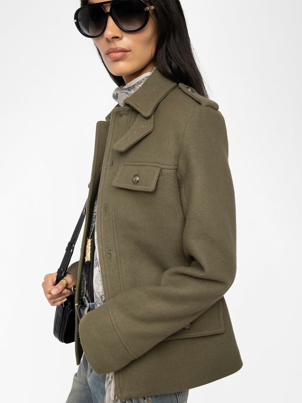 Chaqueta Veram Lainage ZADIG ET VOLTAIRE CHAQUETAS Malva CO