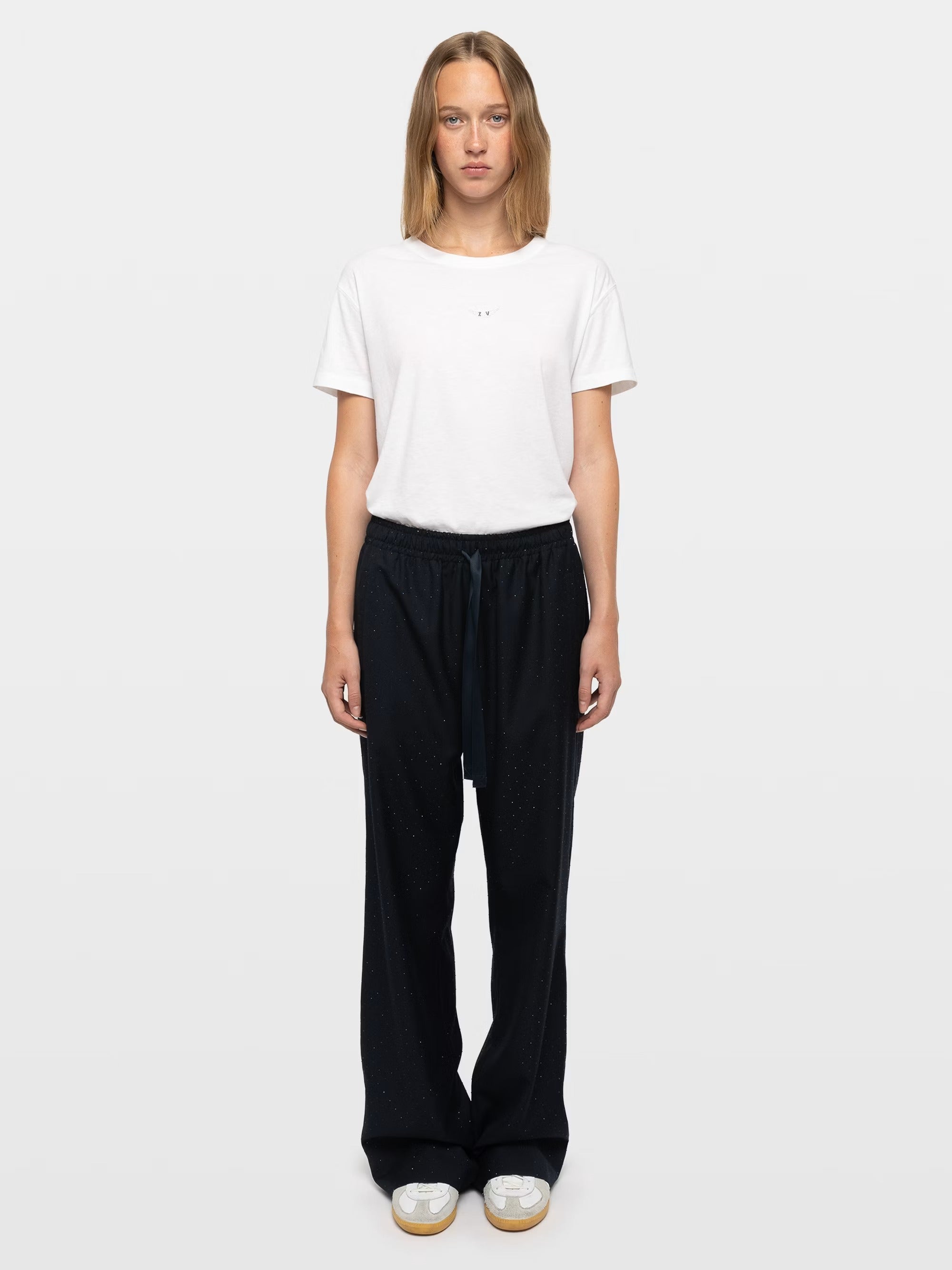 Pantalón Poma Tailleur Strass