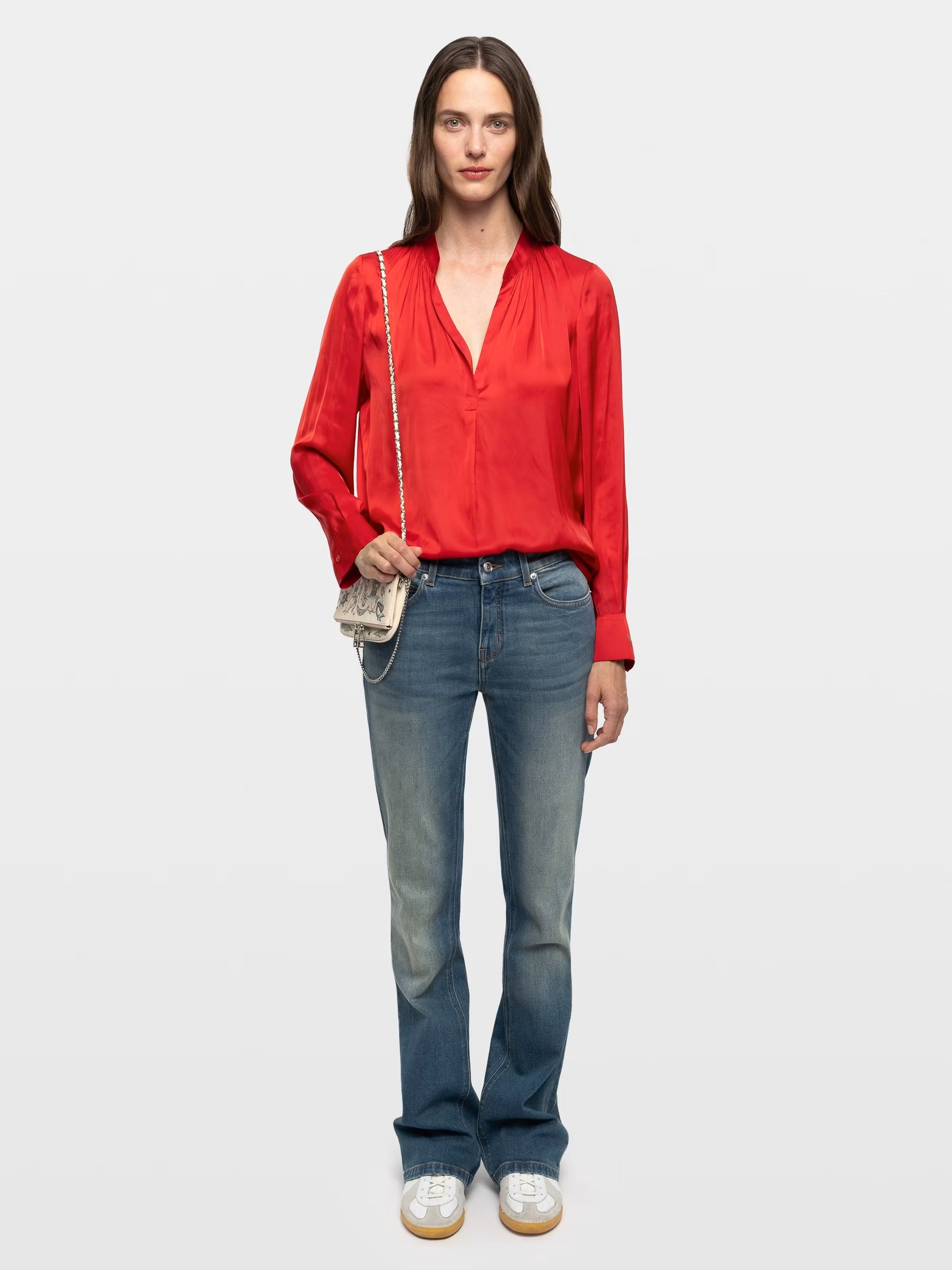 Camisa Tink Satin