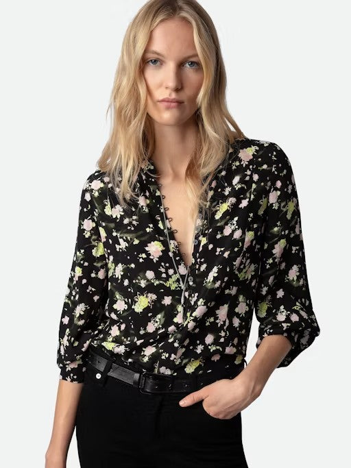 CamisaTwina Crinkle Roses