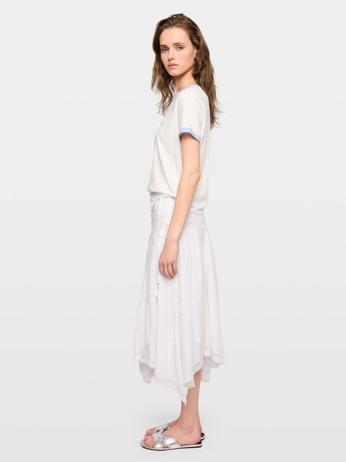 Midi Falda Jetro Lace Tomboy