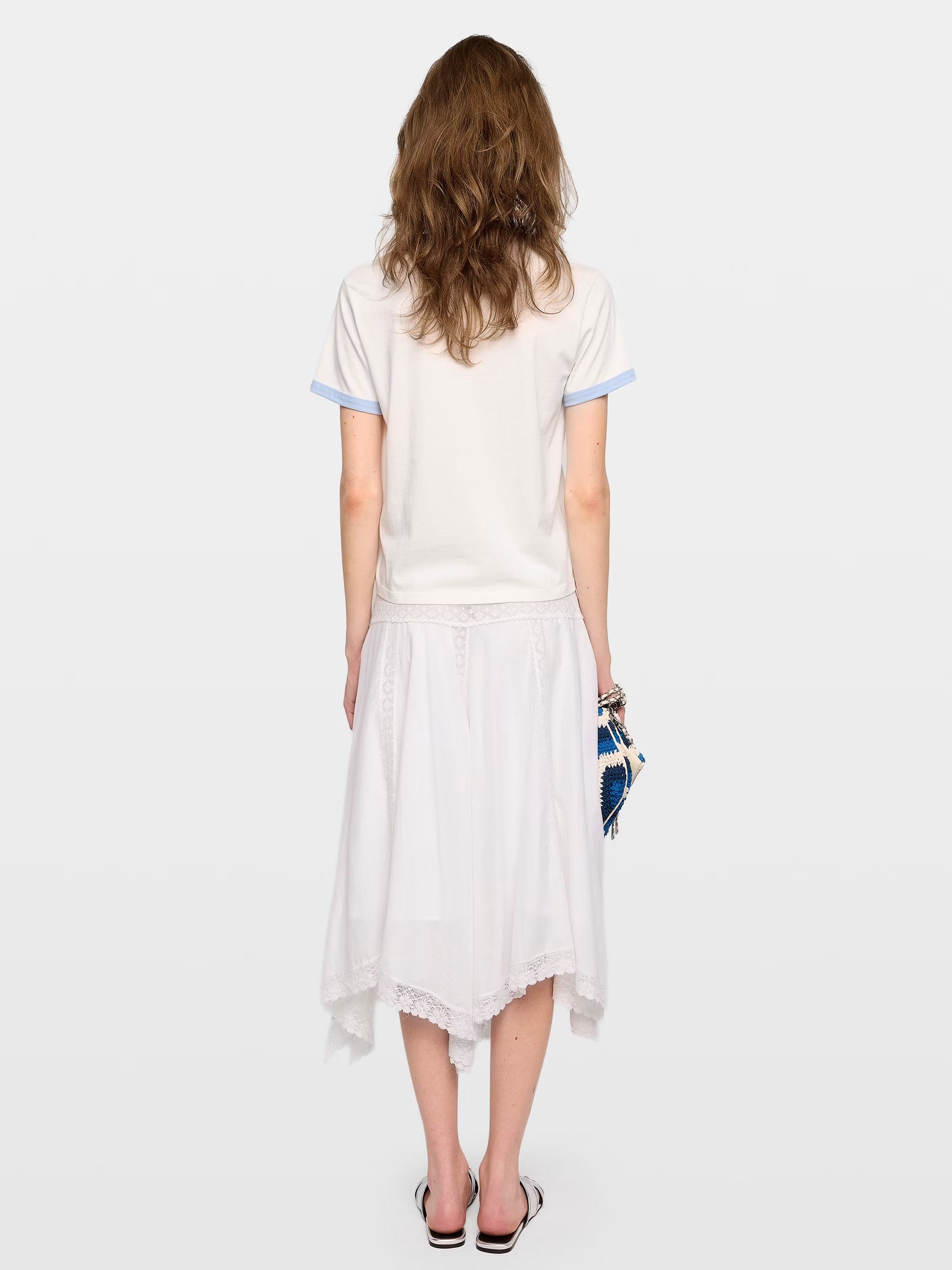 Midi Falda Jetro Lace Tomboy