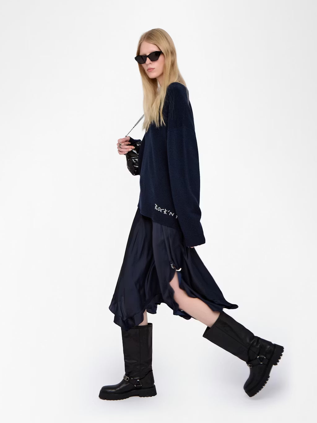 Midi Falda Jeto Satin