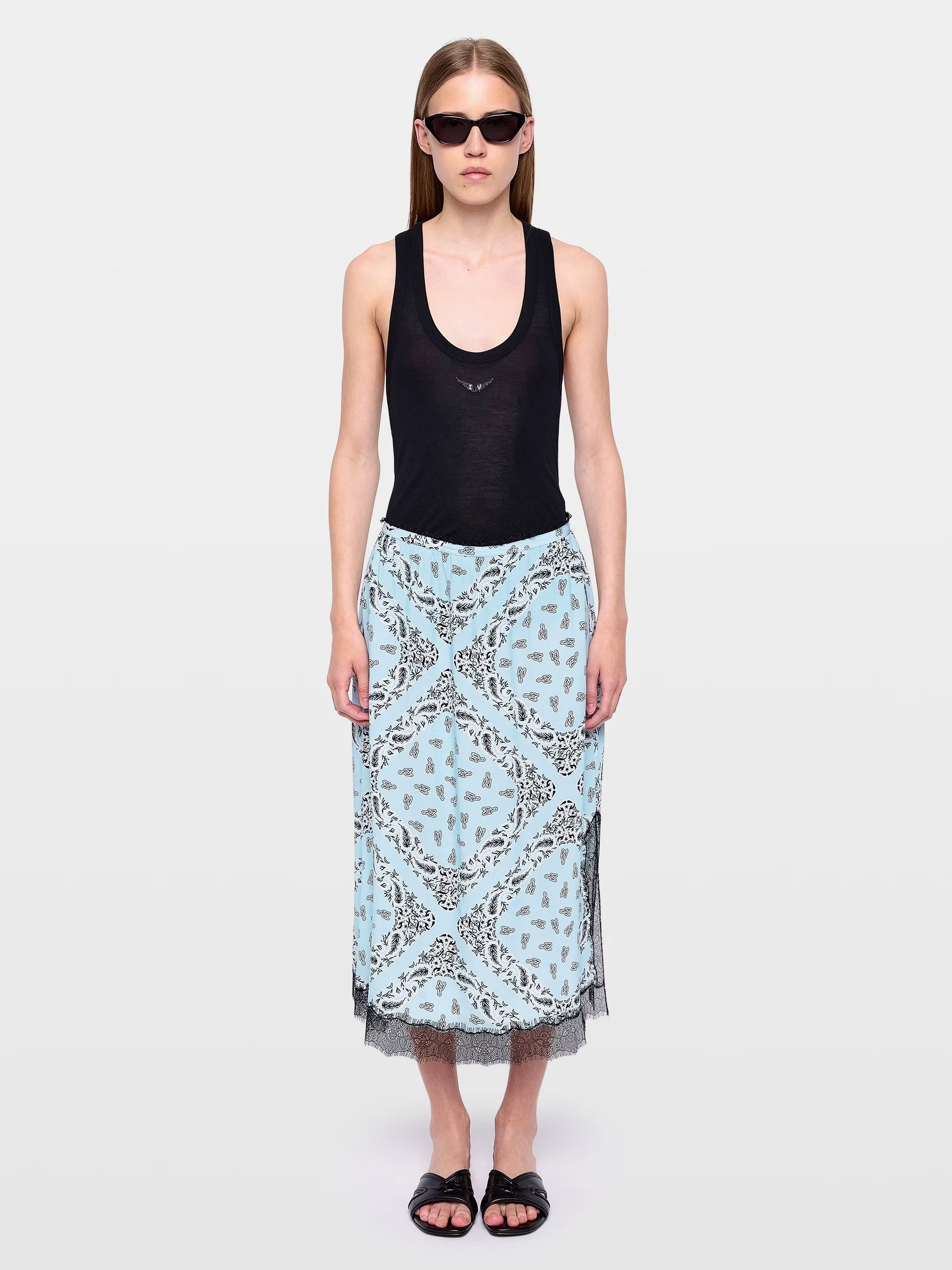 Midi Falda Jarvis Soft Bandana