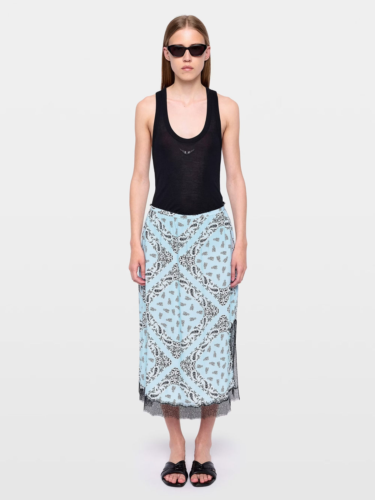 Midi Falda Jarvis Soft Bandana
