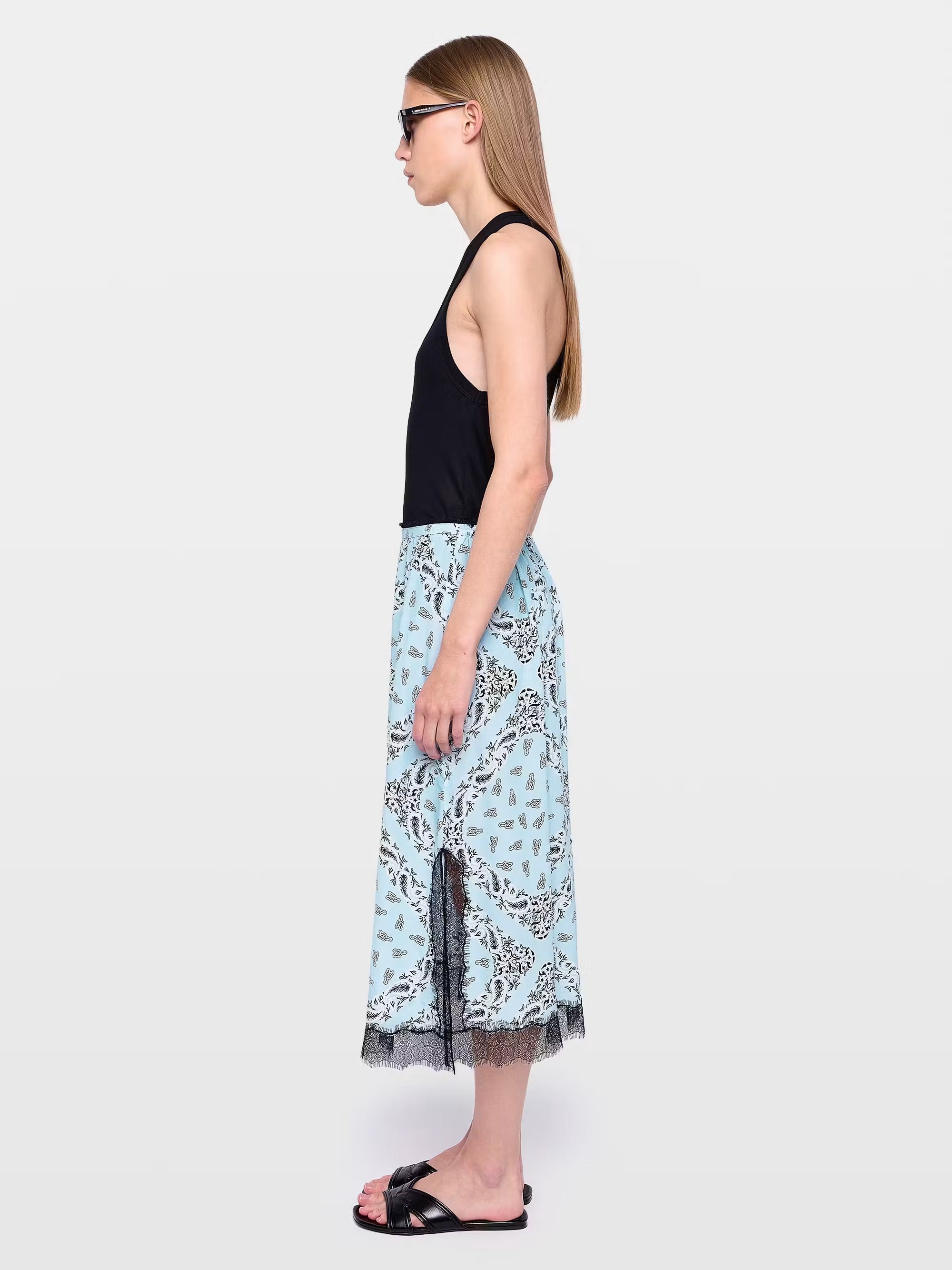 Midi Falda Jarvis Soft Bandana
