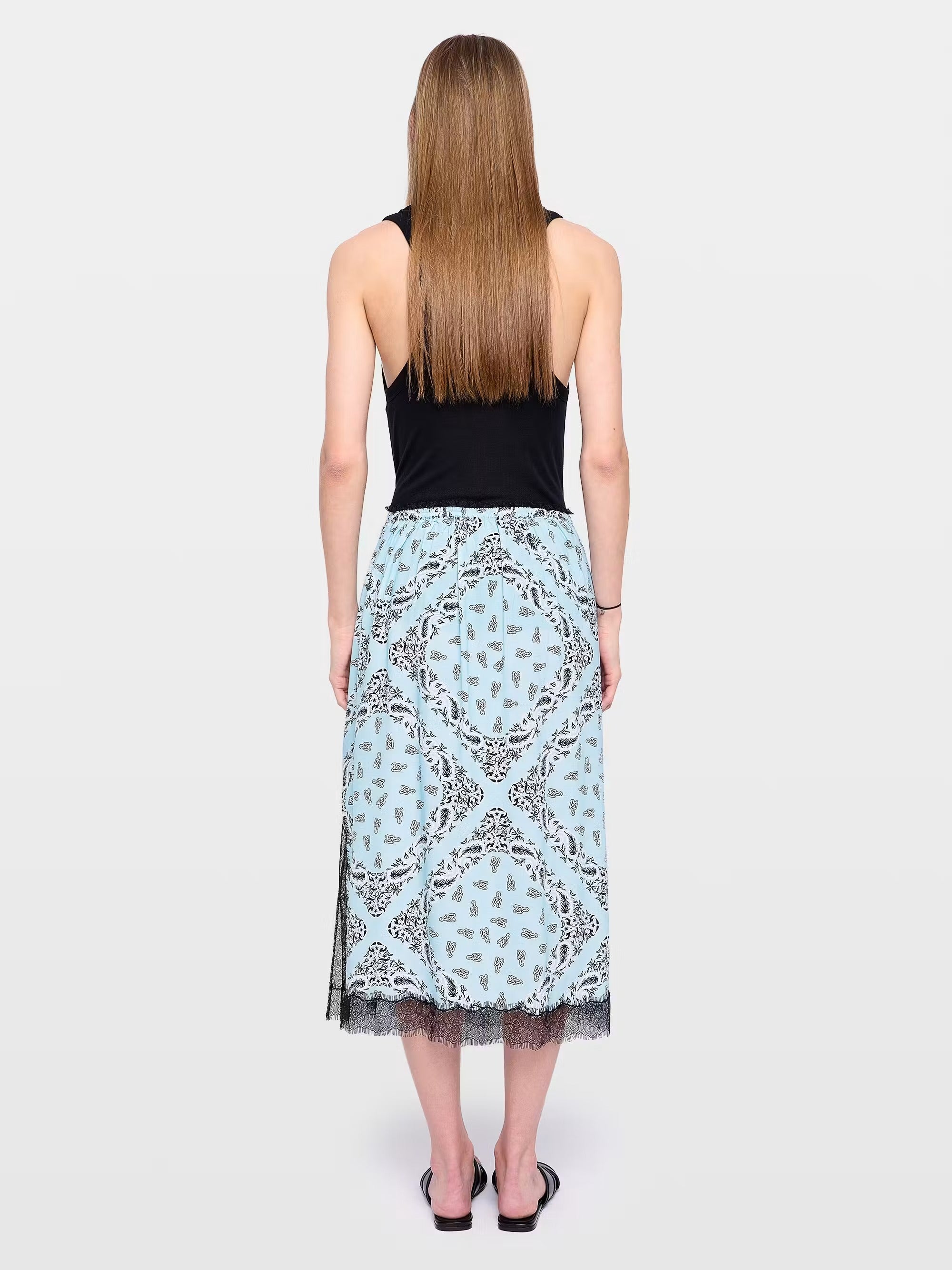 Midi Falda Jarvis Soft Bandana