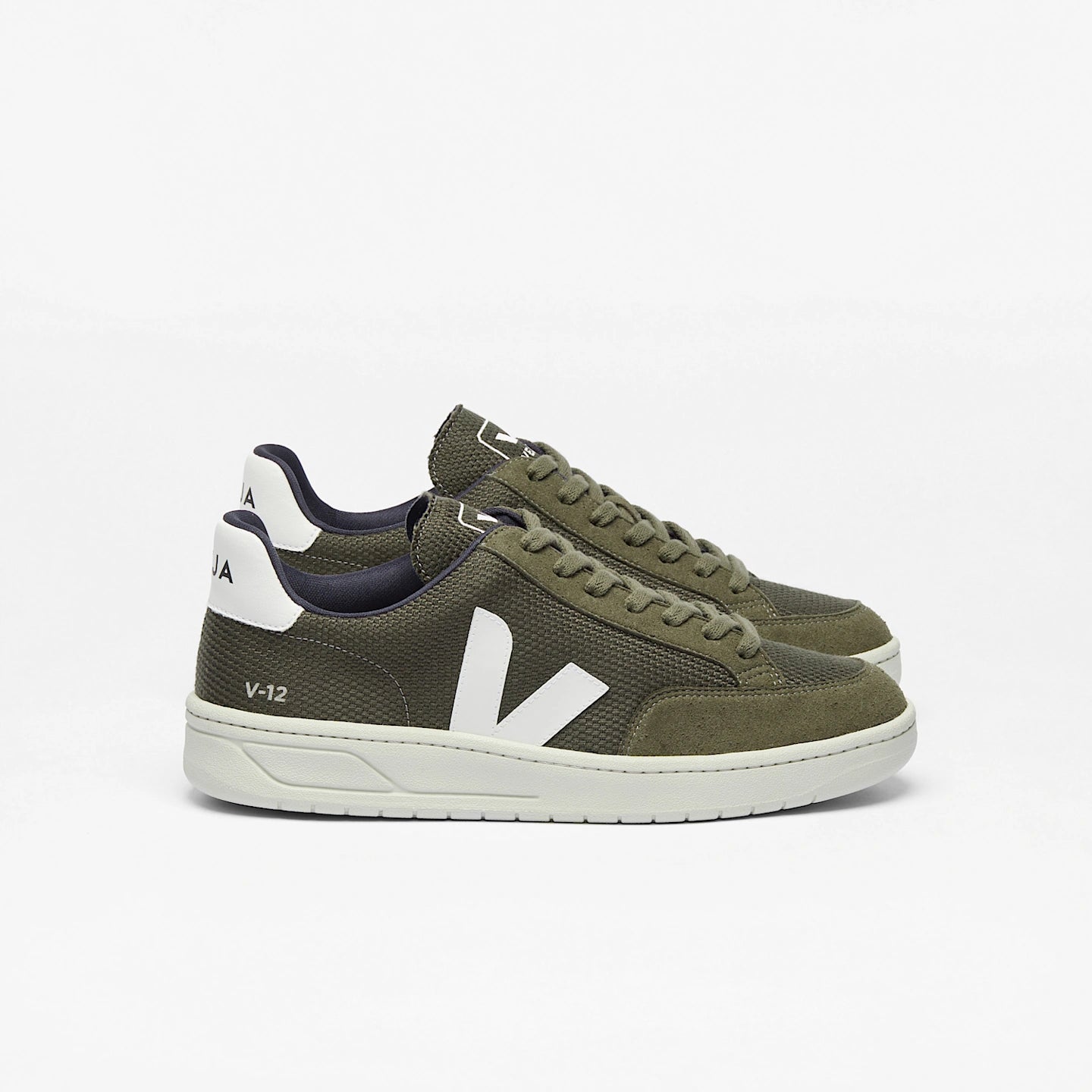Tenis Veja De Hombre V-12 Vegan B-Mesh