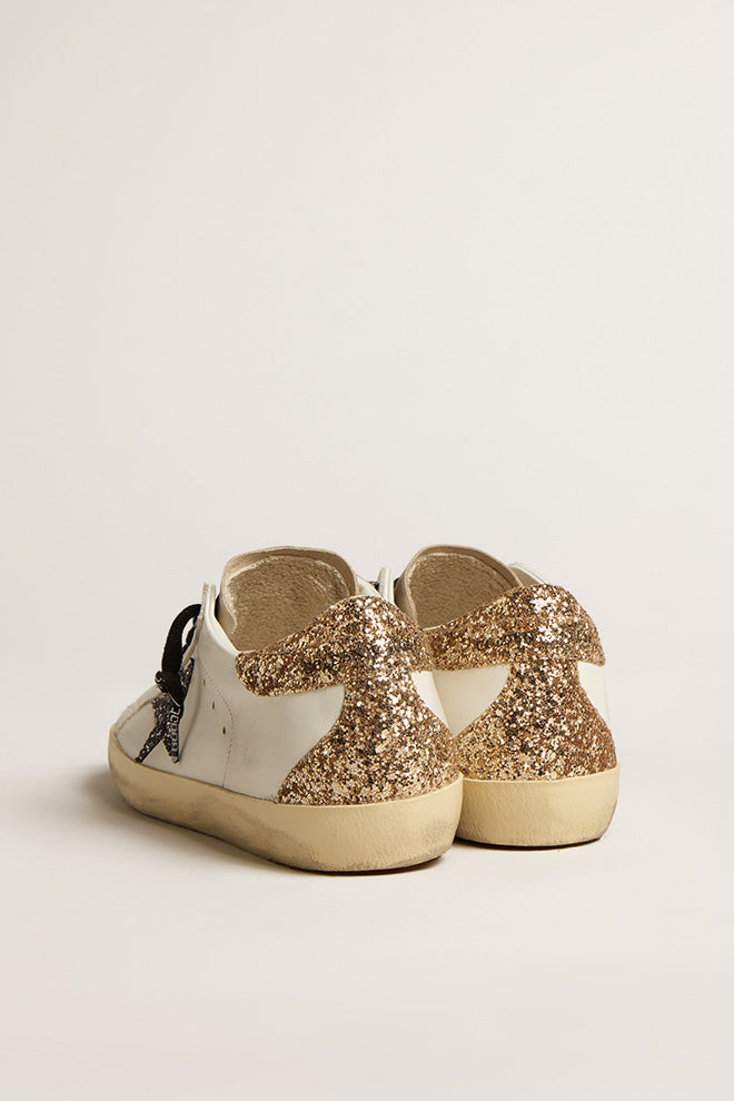 Tenis Golden Goose Super-Star Metal Lettering Mujer