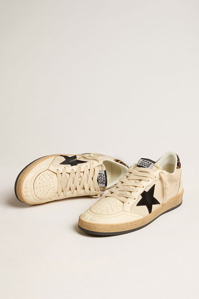 Tenis Golden Goose Ballstar Net Upper Mujer