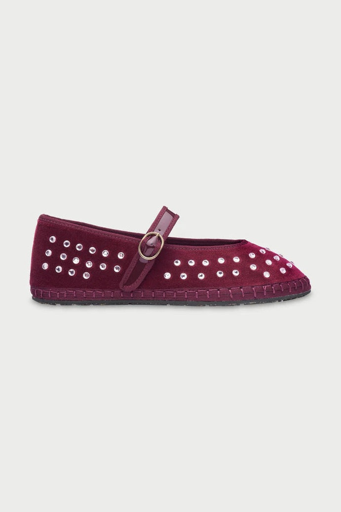 Balleta Mae Burgundy