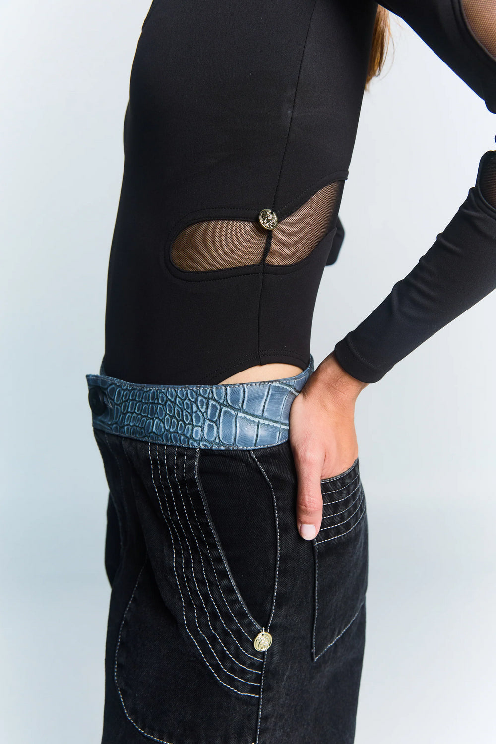 Pantalon Zeteki Reptilio
