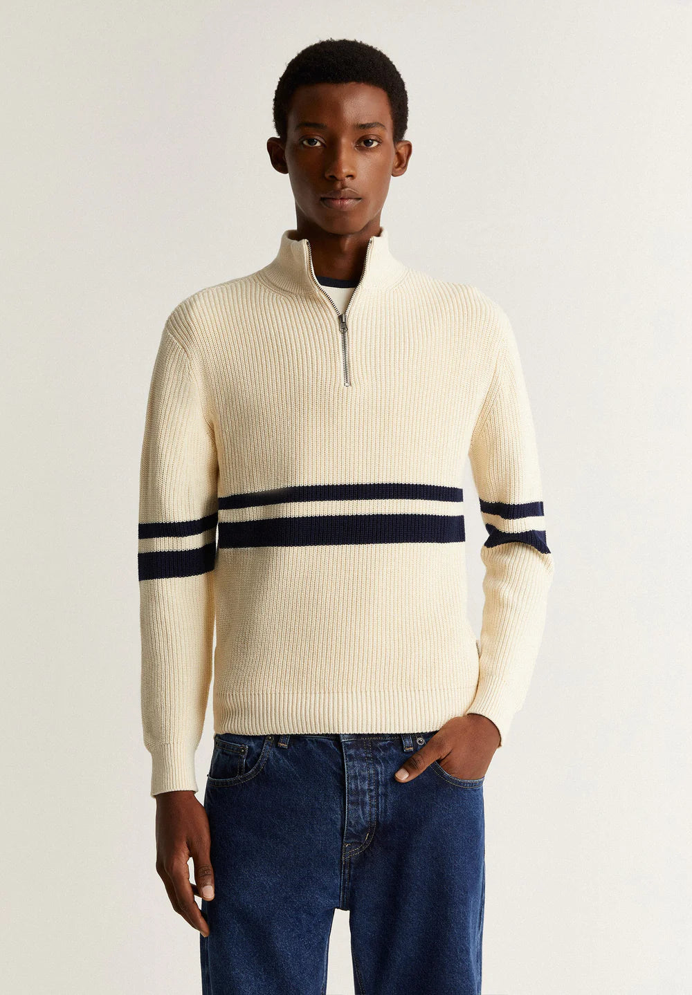 Jersey Zip Arq Tricot