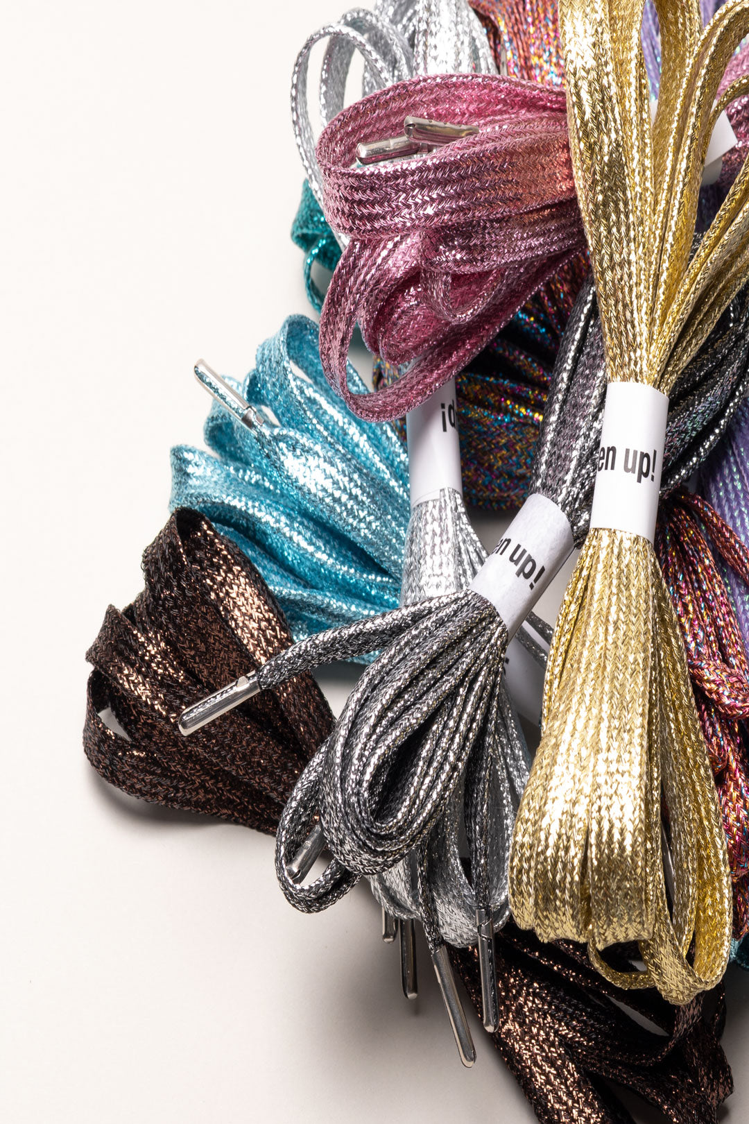 Cordón Café Glitter