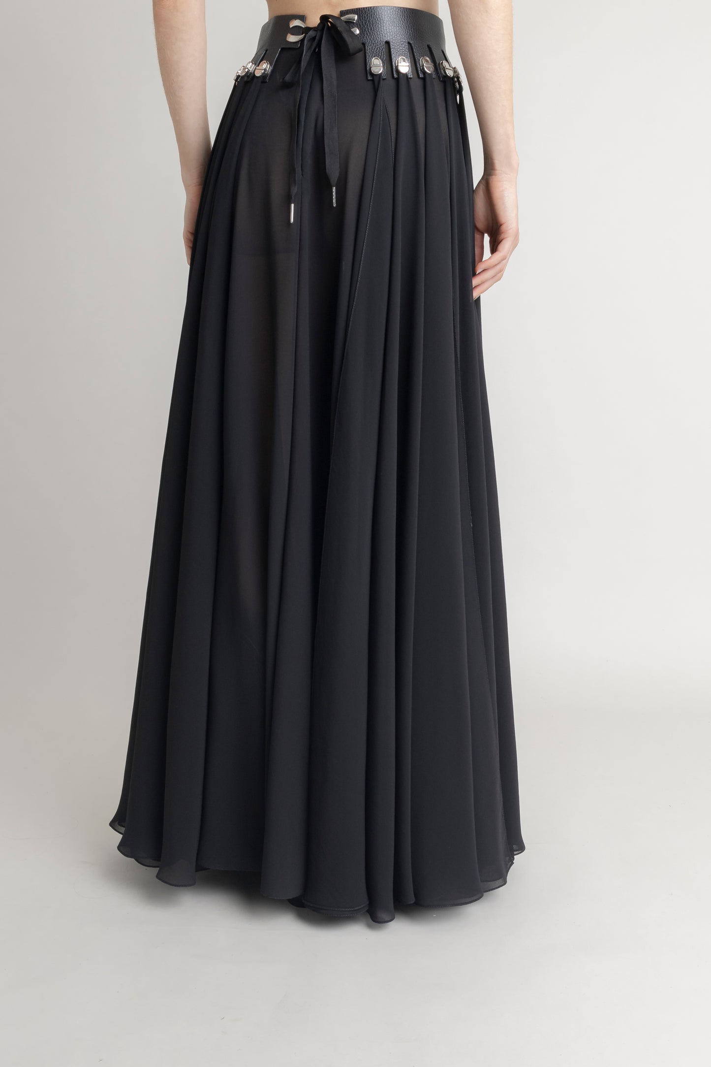 Maxi Falda Bandas JORGE DUQUE MAXI FALDAS Malva CO