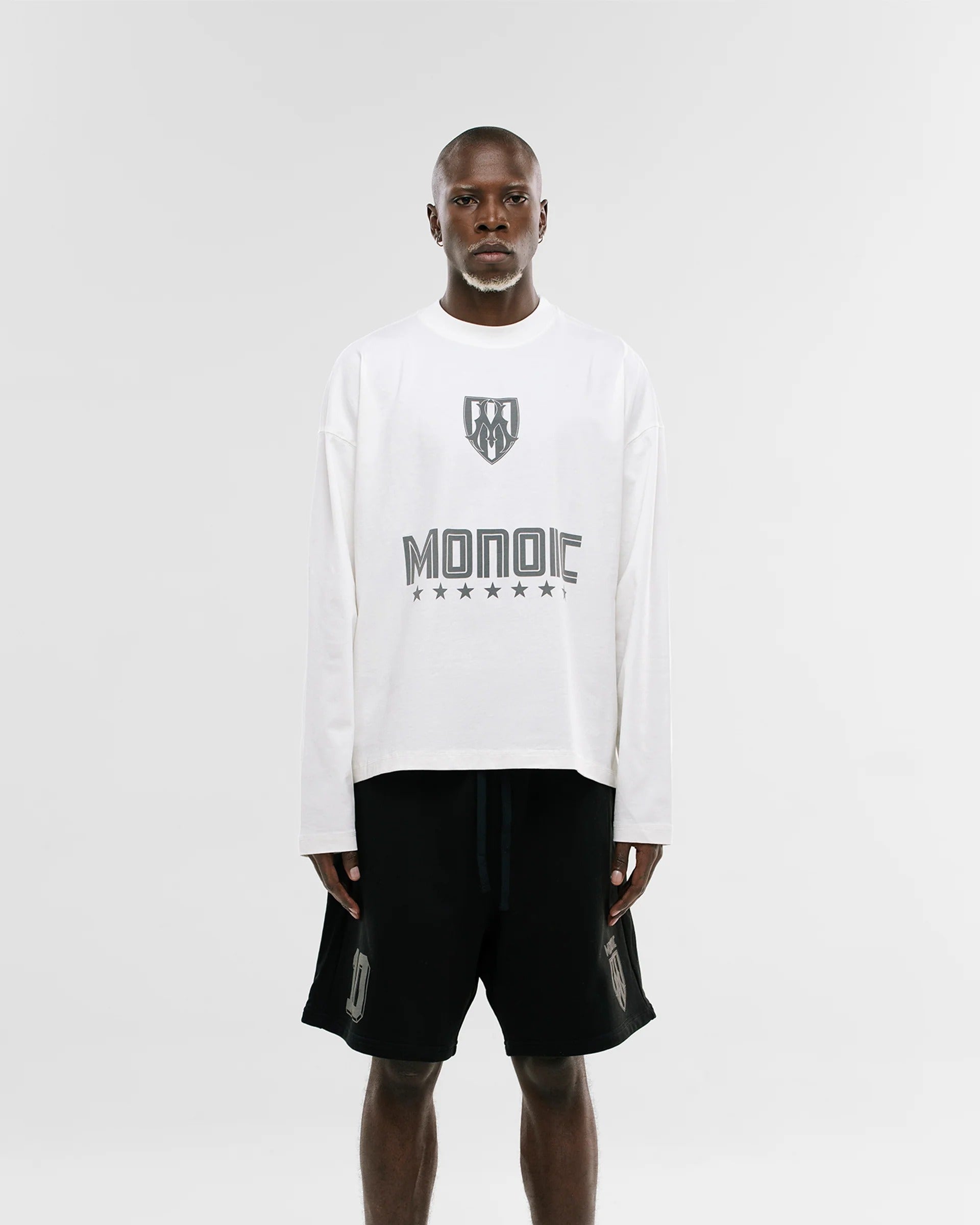T-Shirt Oversized Shield Long Sleeve
