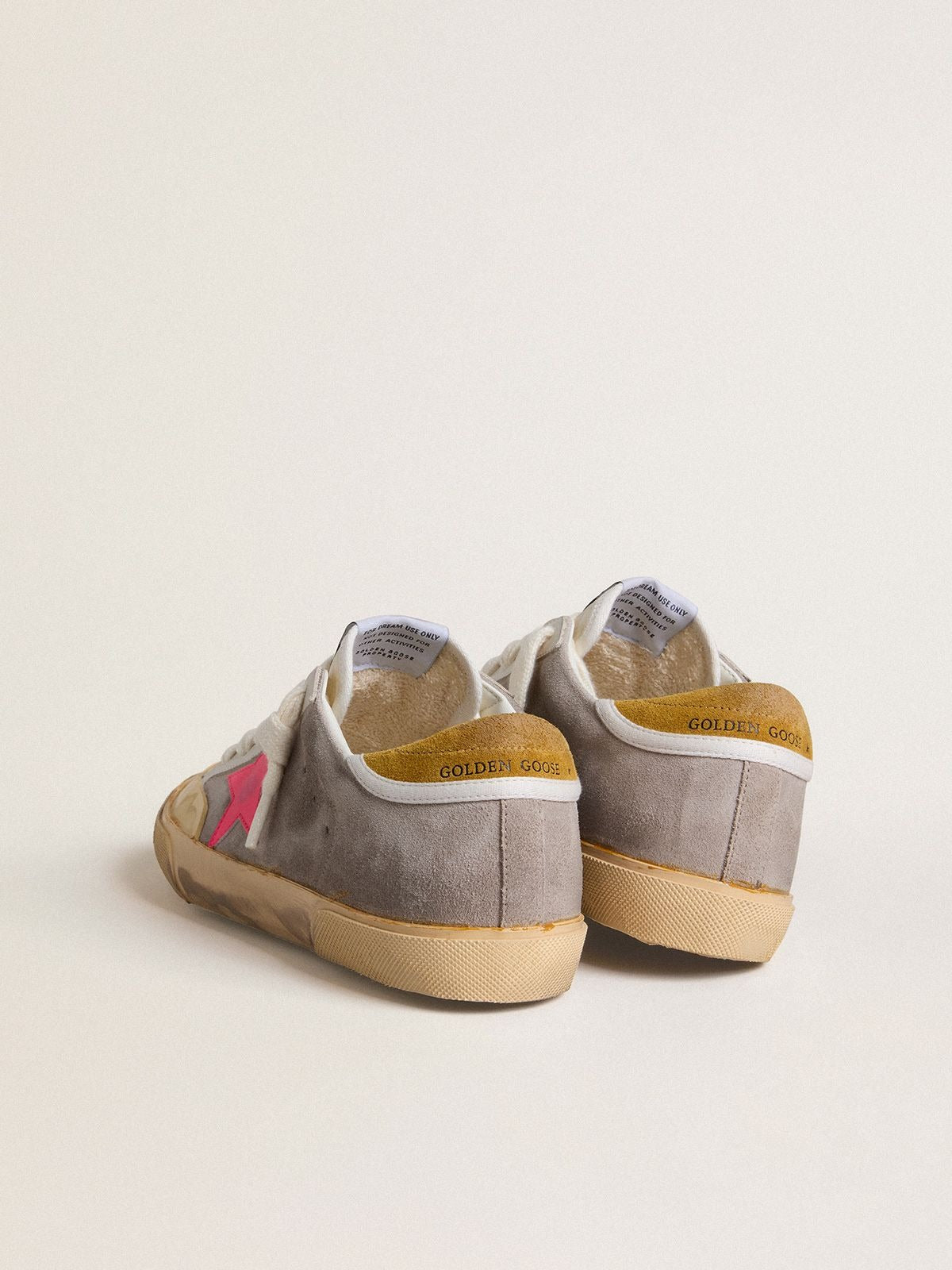 Tenis Golden Goose Super Star Suede Nylon Tongue Leather Star Mujer