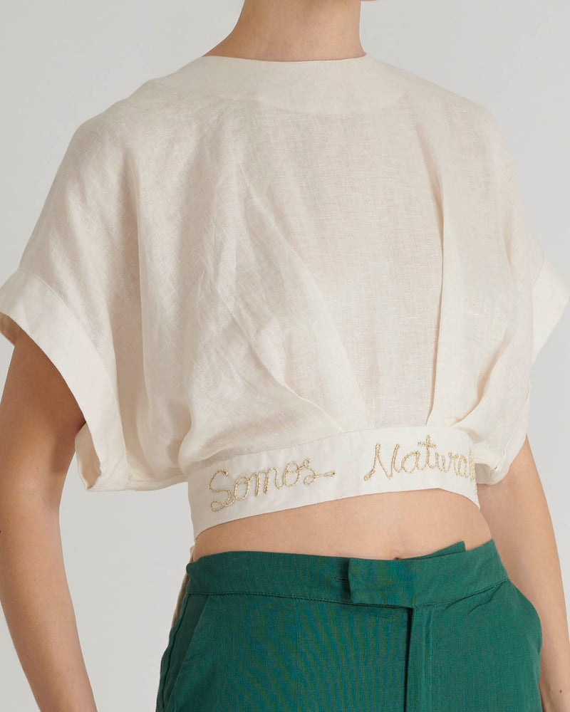 Blusa Somos Naturaleza "Herencia Verde"