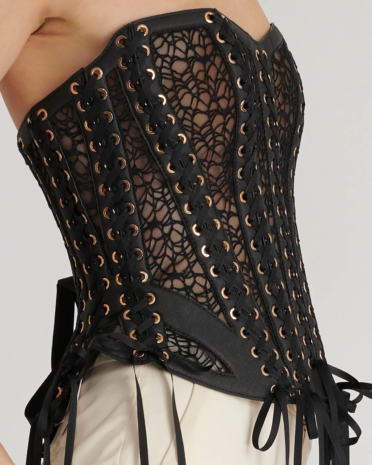 Corset Cactus Negro