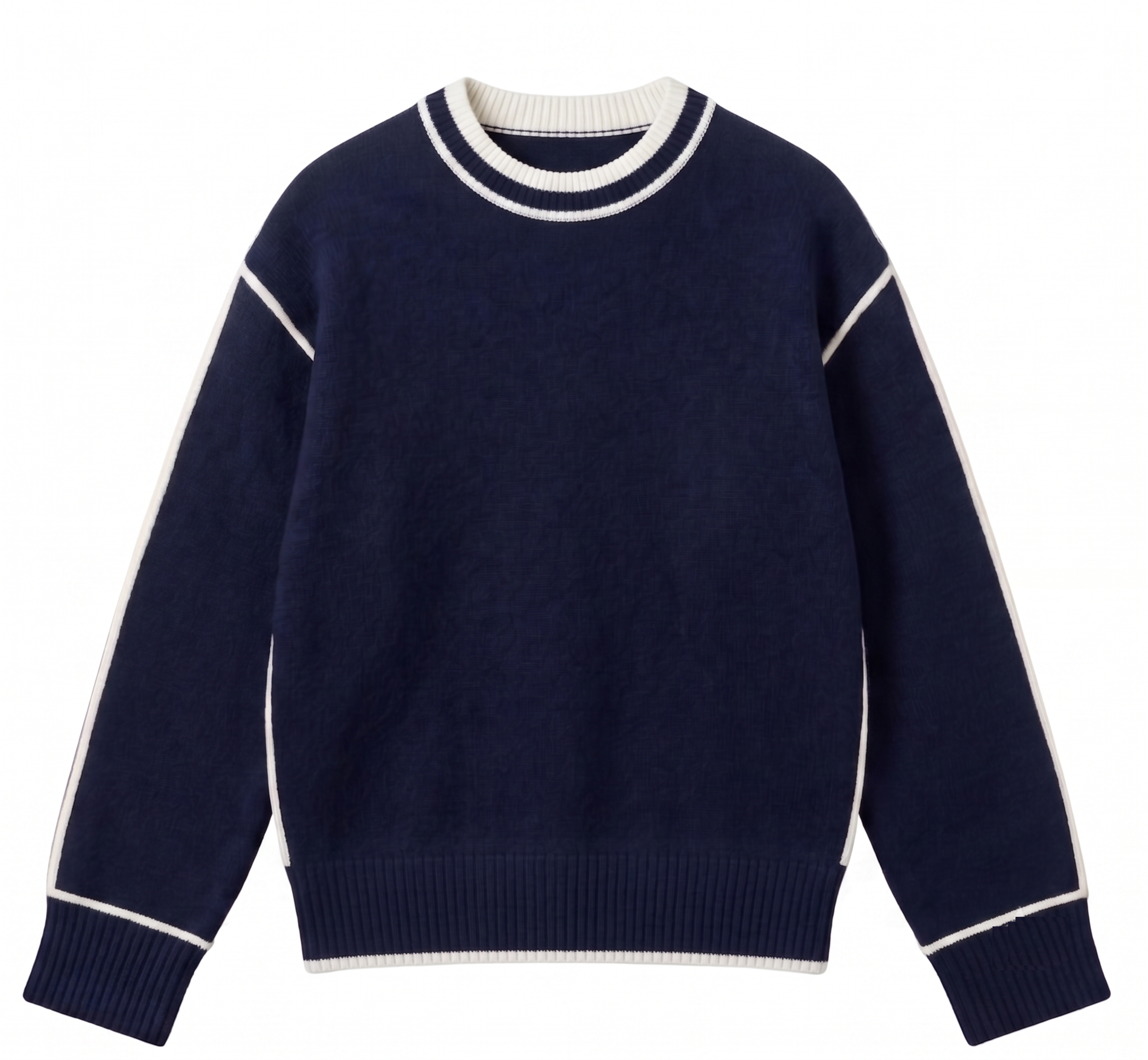 Jersey Crewneck Palms Knit