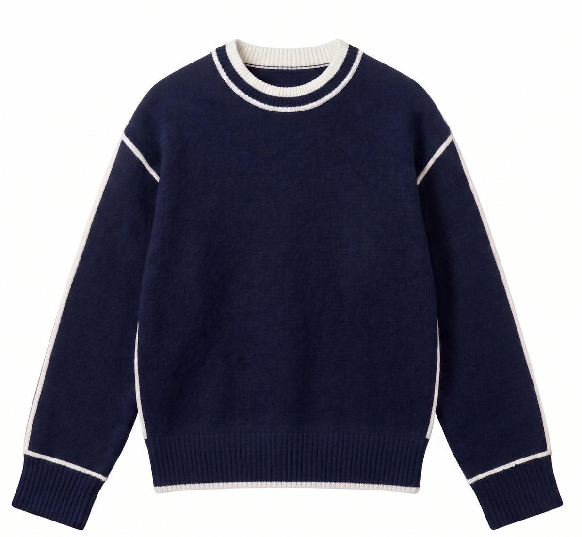 Jersey Crewneck Palms Knit