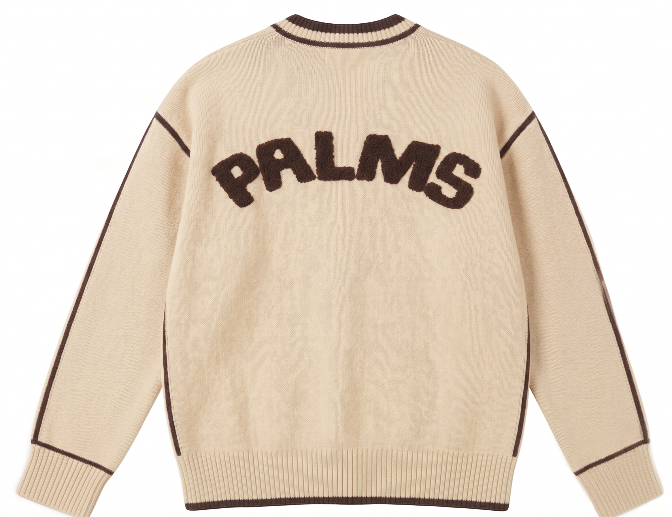 Jersey Crewneck Palms Knit