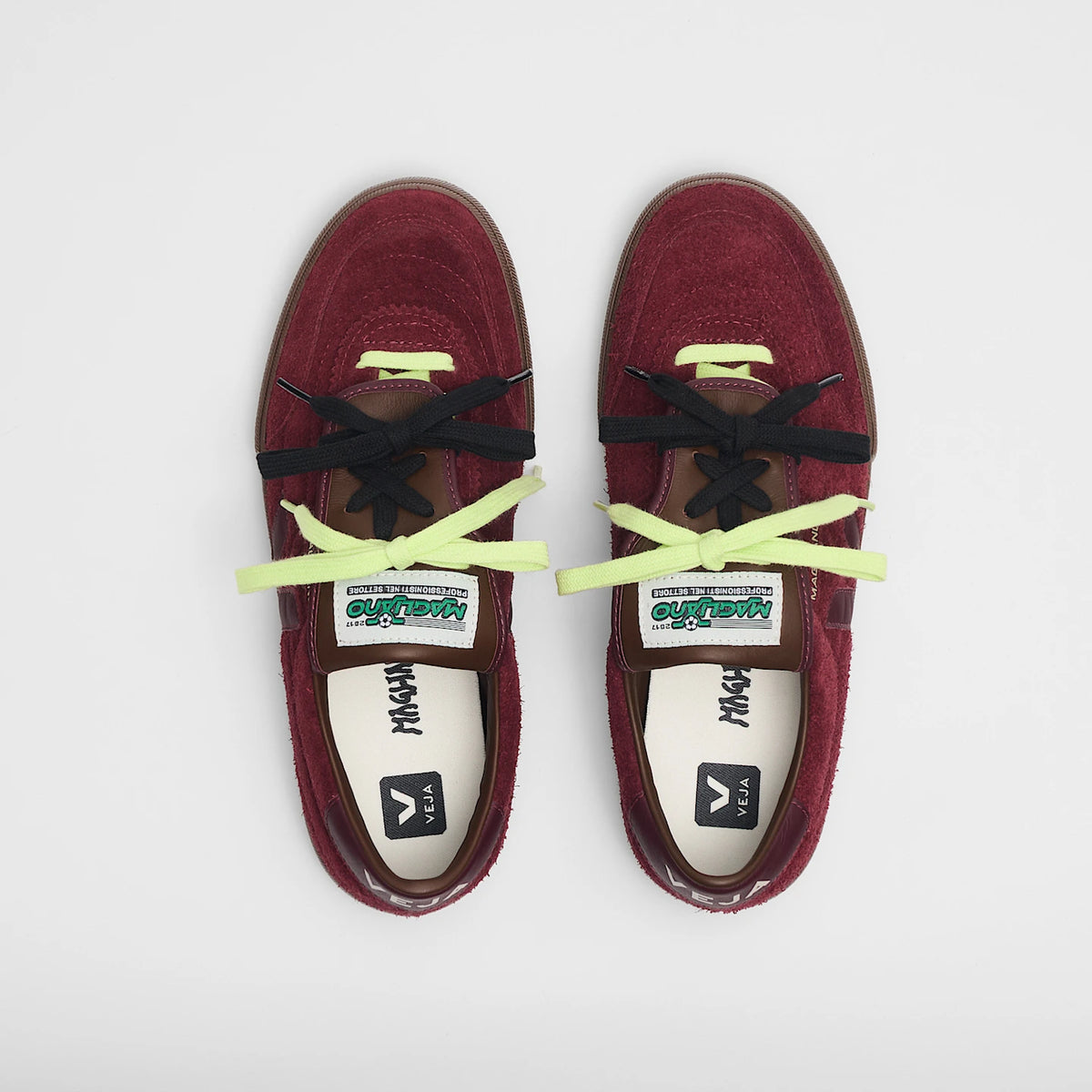Tenis Veja de Mujer Panenka Suede Veja X Magliano