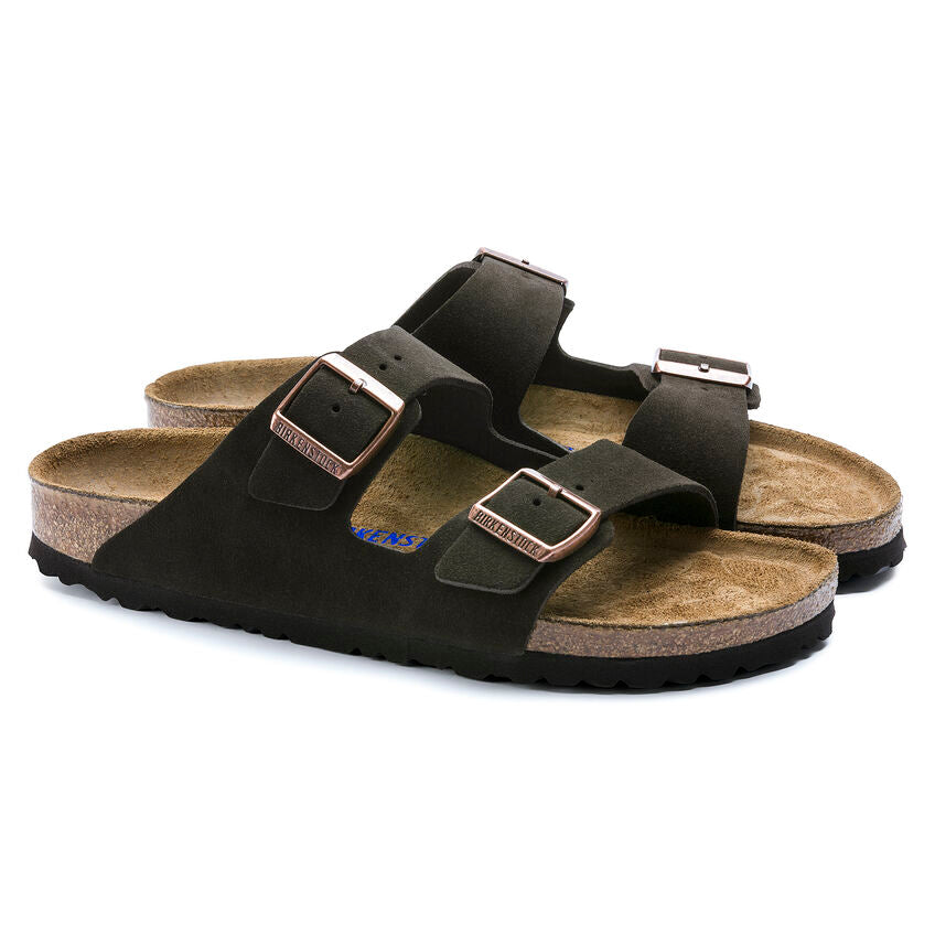 Sandalias Arizona Soft Footbed Suede Mocca SANDALIAS Malva CO