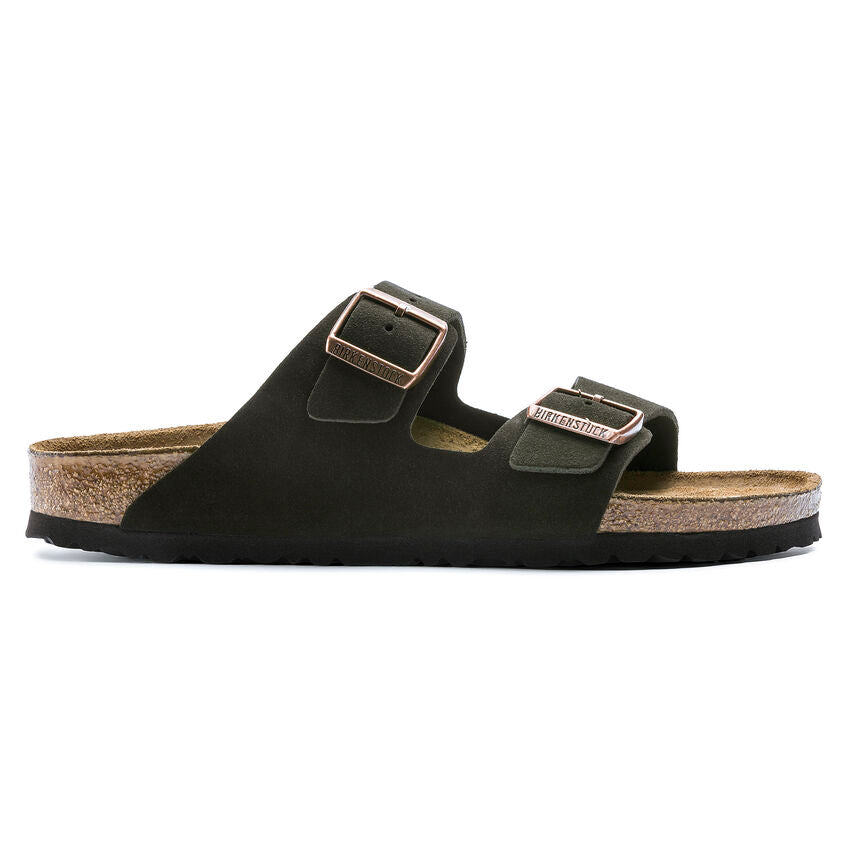 Sandalias Arizona Soft Footbed Suede Mocca SANDALIAS Malva CO