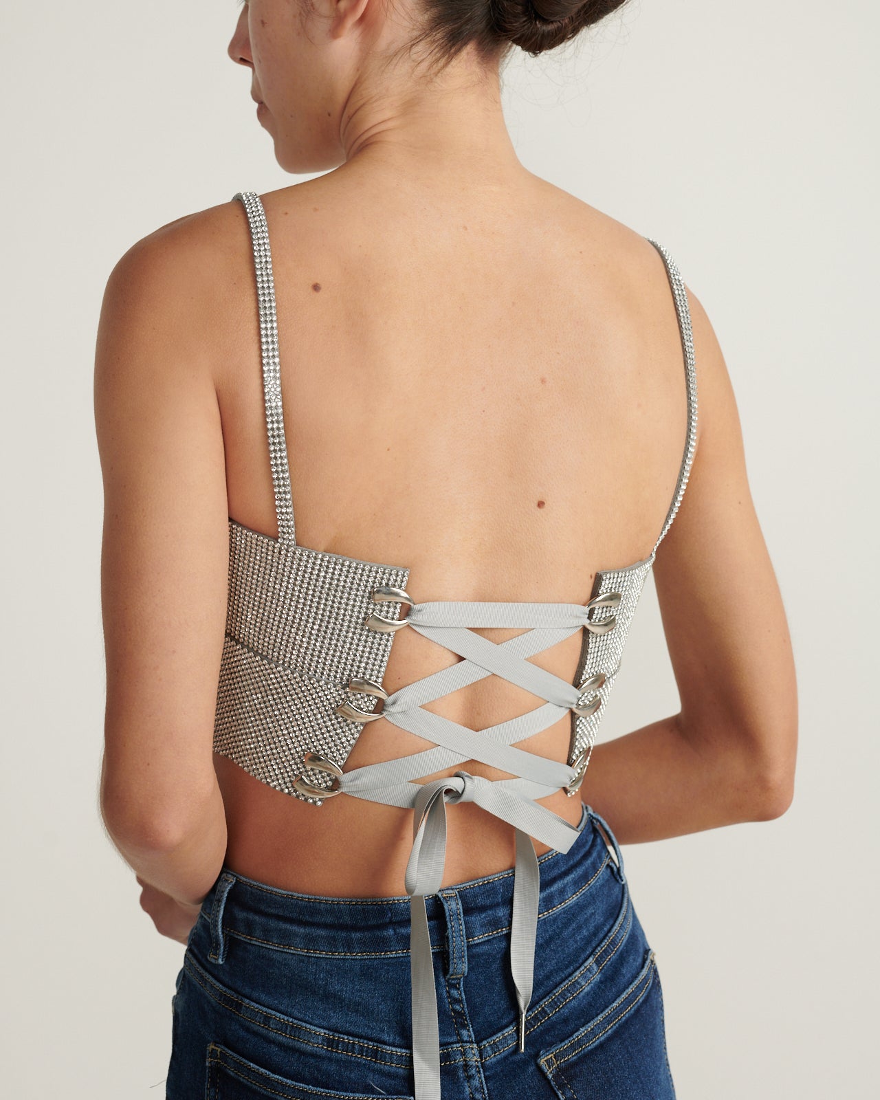 Corset Tapa Cristal JORGE DUQUE CORSETS Malva CO