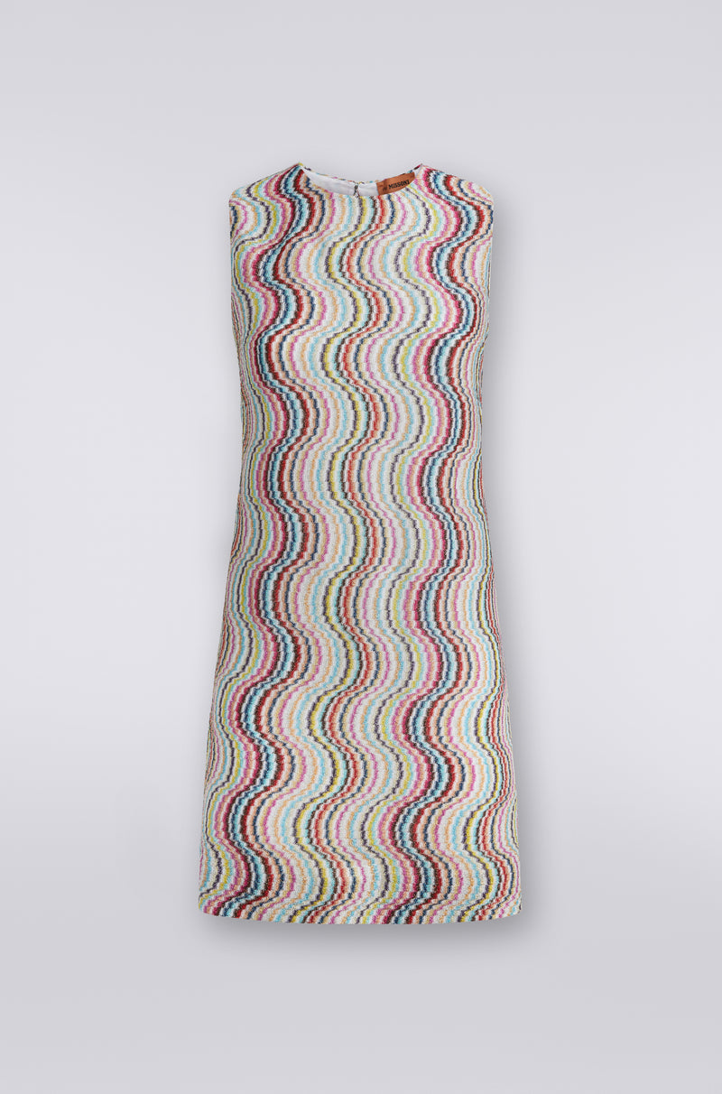 Mini Vestido Sin Mangas Waves